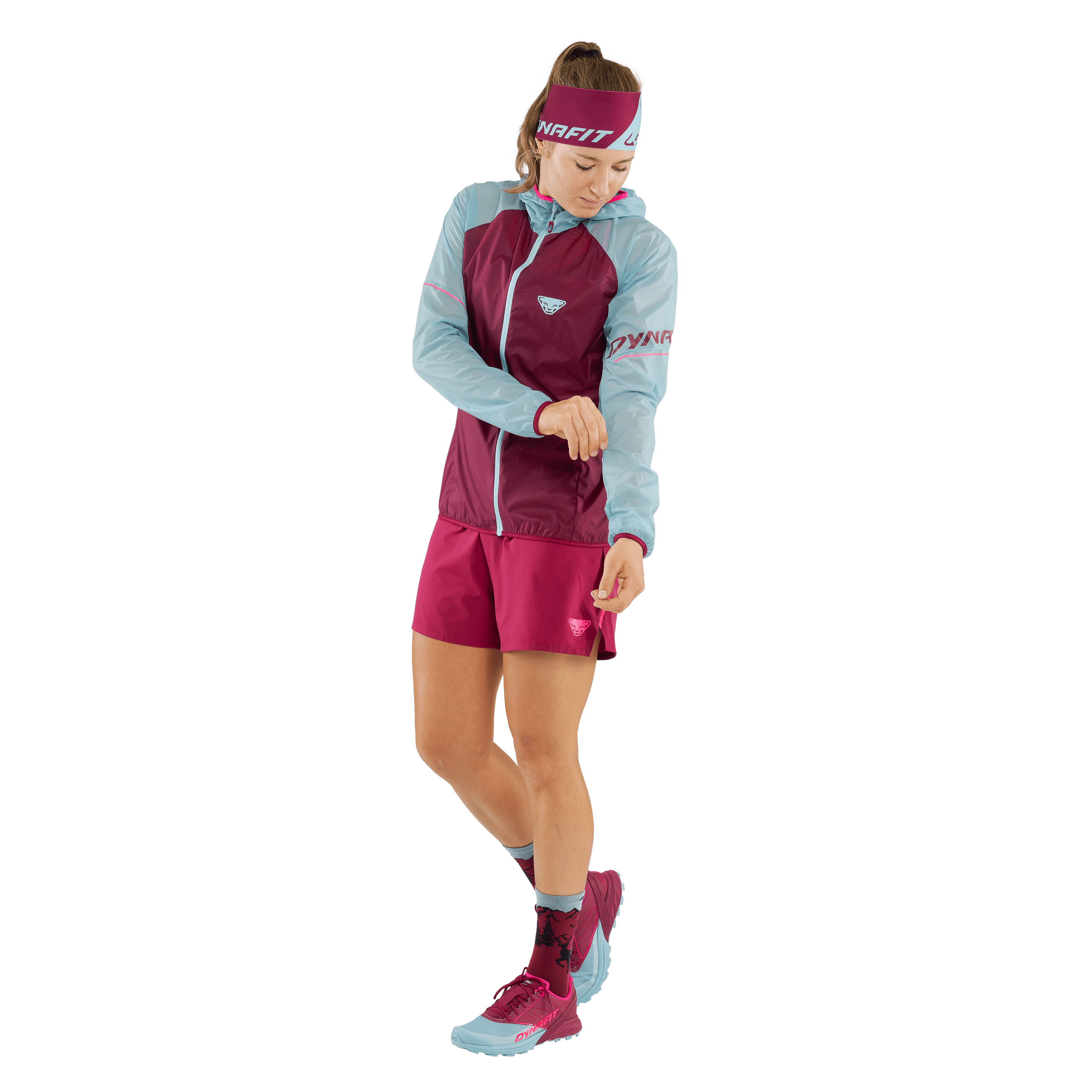 Alpine Laufschuh Damen on_body image