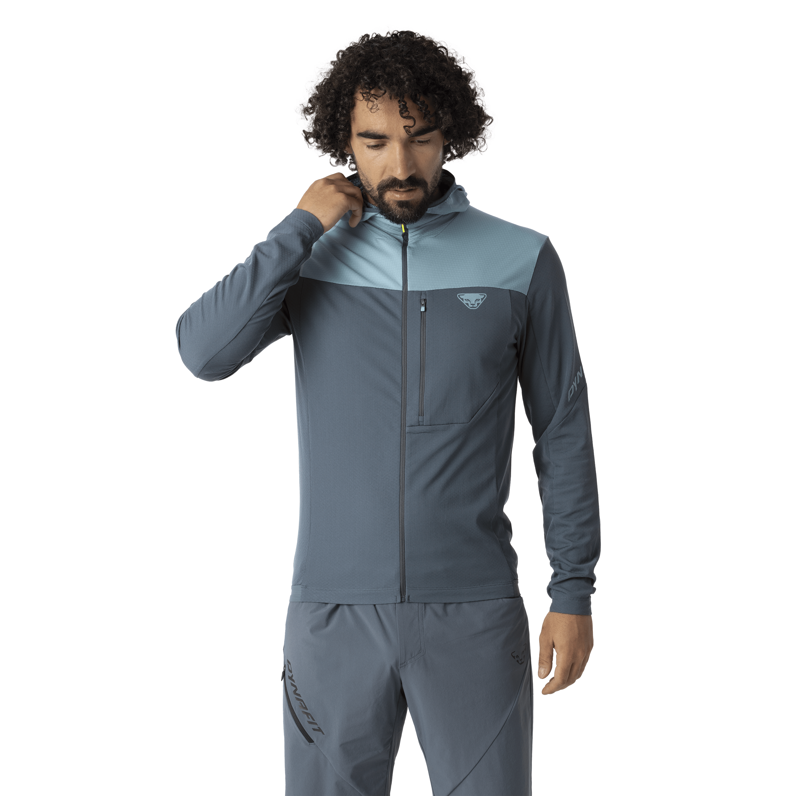 Veste à capuche thermique Traverse hommes hover image