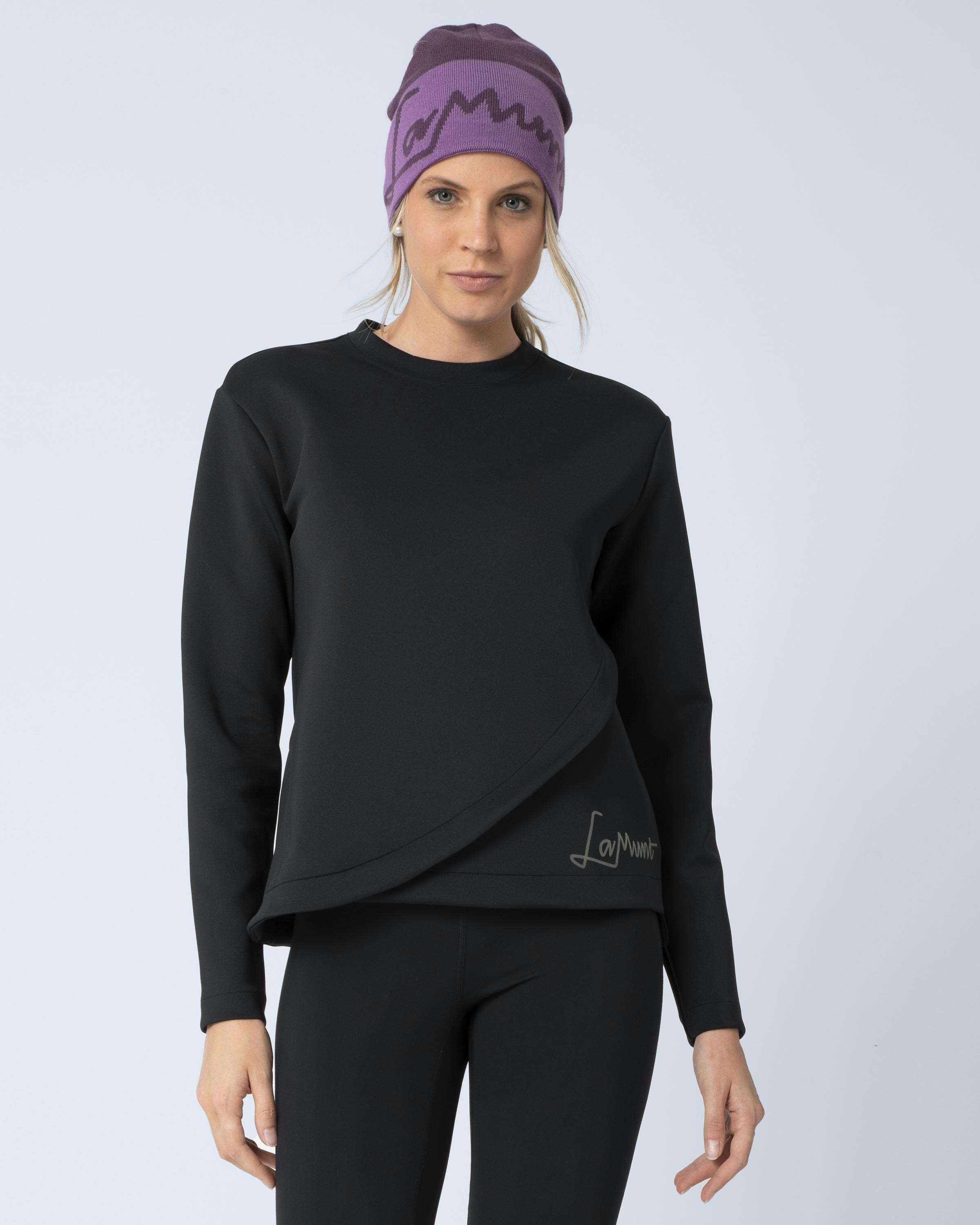 CLELIA LOGO THERMAL SWEATSHIRT