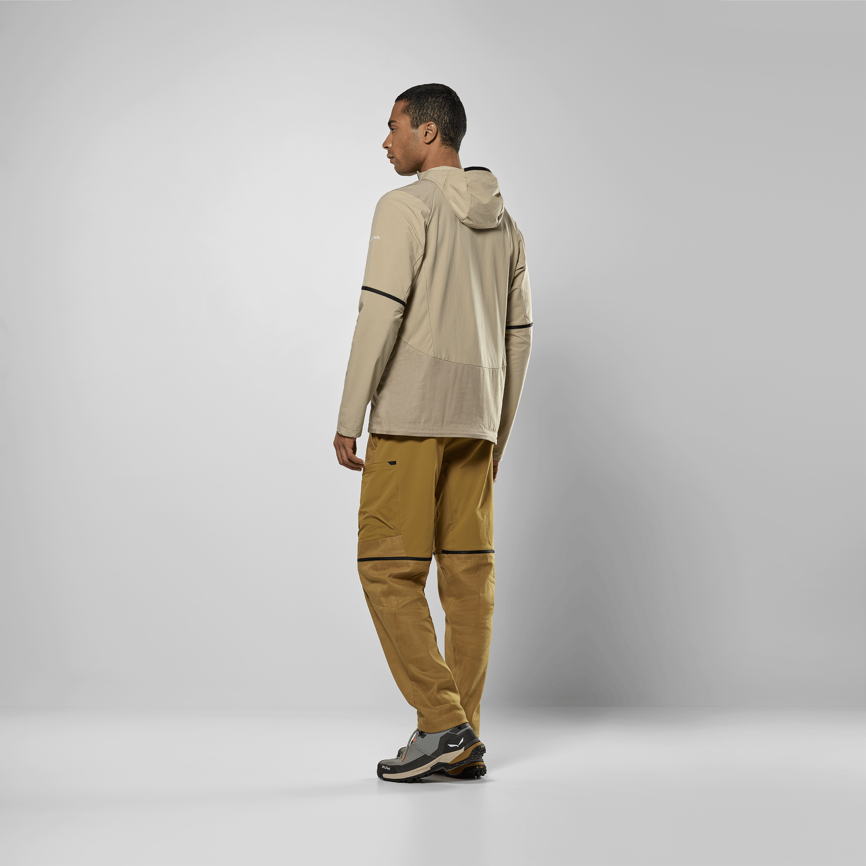 Puez Hemp Durastretch Hybrid Giacca 2 in 1 Uomo on_body image