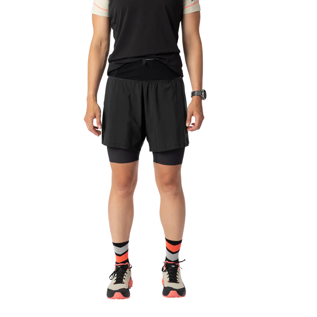 Dynafit - Shorts Ultra 2In1 Donna - Nero (Taglia: 44)