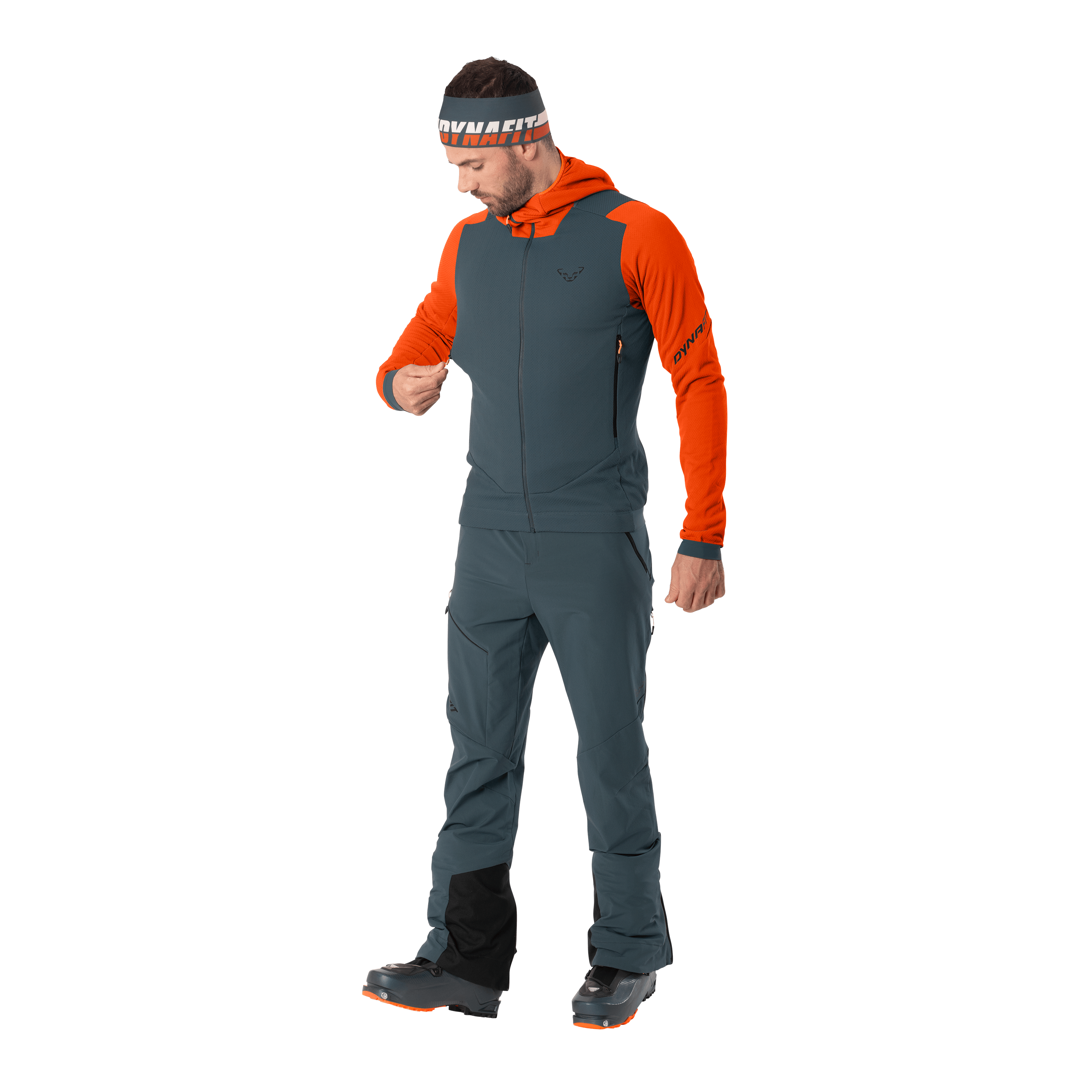 Blacklight Thermal Hooded Jacket Men on_body image