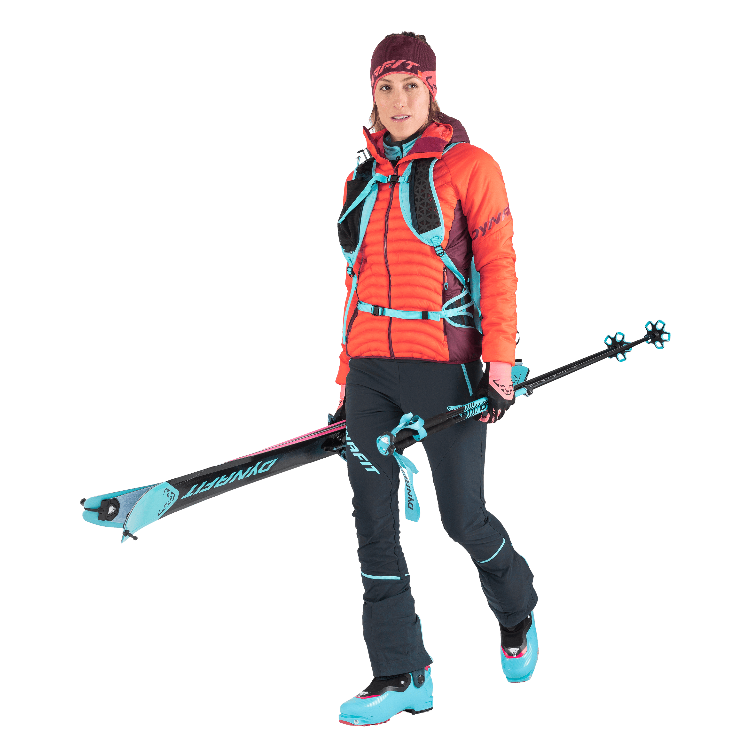 Speed Insulation Hooded Jacket Women on_body image