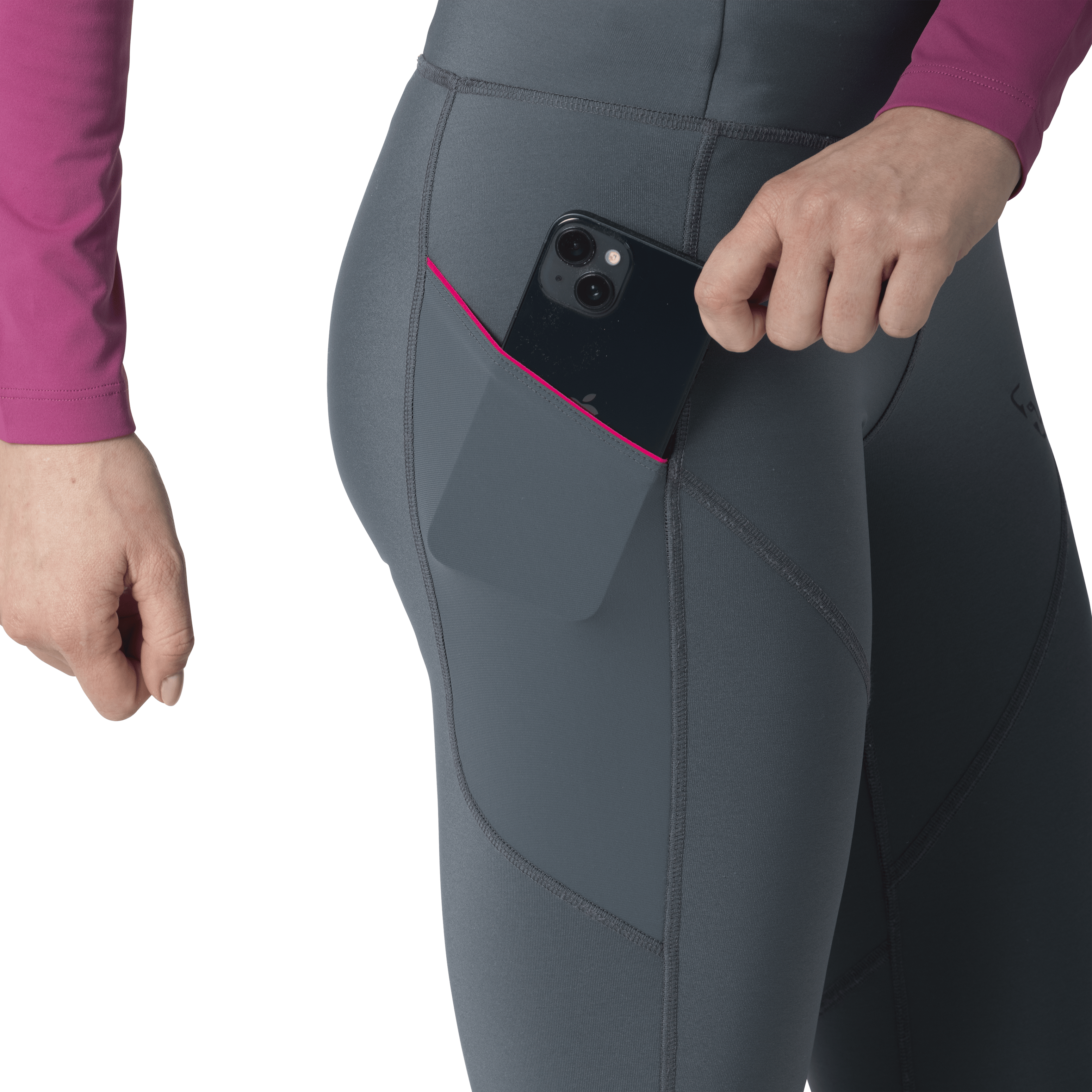 Leggings da running invernali donna tech_detail image