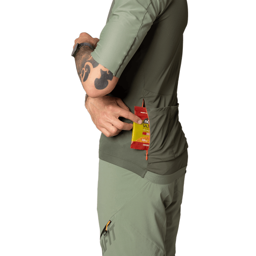 Ride Light Short Sleeve 1/2 Zip Jersey Men tech_detail image