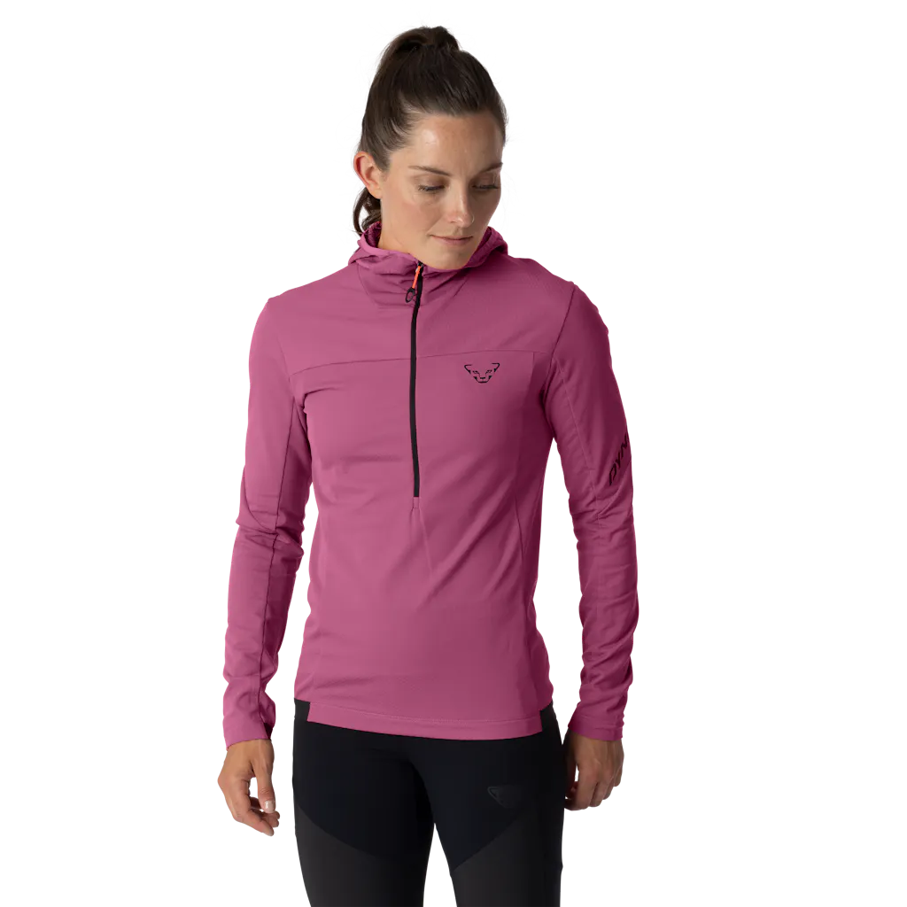 Dynafit - Traverse Thermal 1/2 Zip Donna - Rosa (Taglia: 44)-image