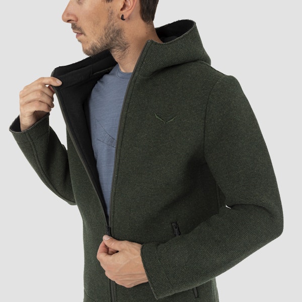 Sarner Wool Hoody Men