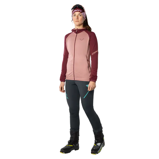 Speed Polartec® Kapuzenjacke Damen on_body image