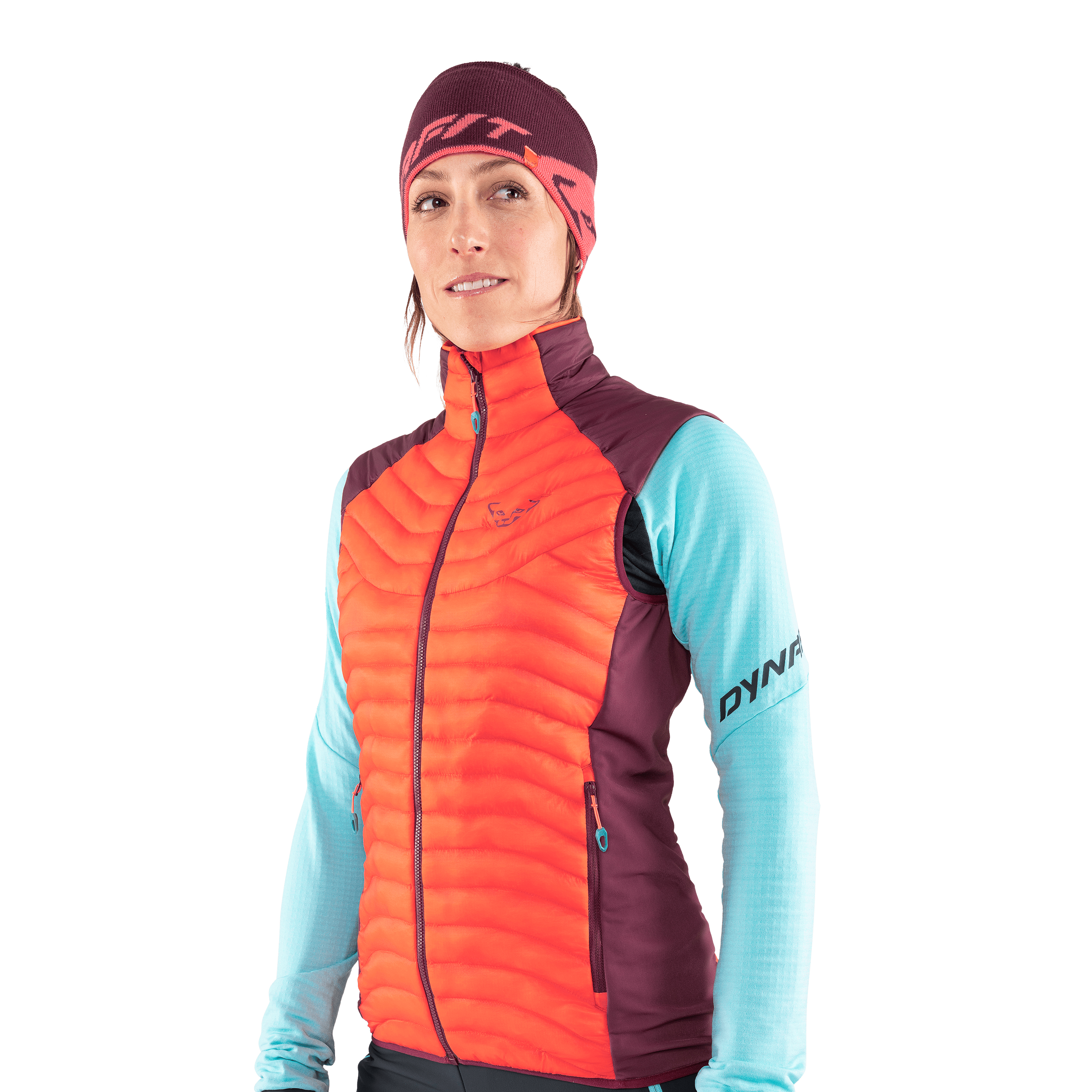 Speed Insulation Vest Women on_body image