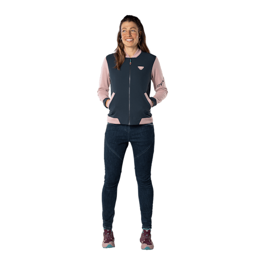 24/7 Polartec ® Varsity Jacket Women on_body image