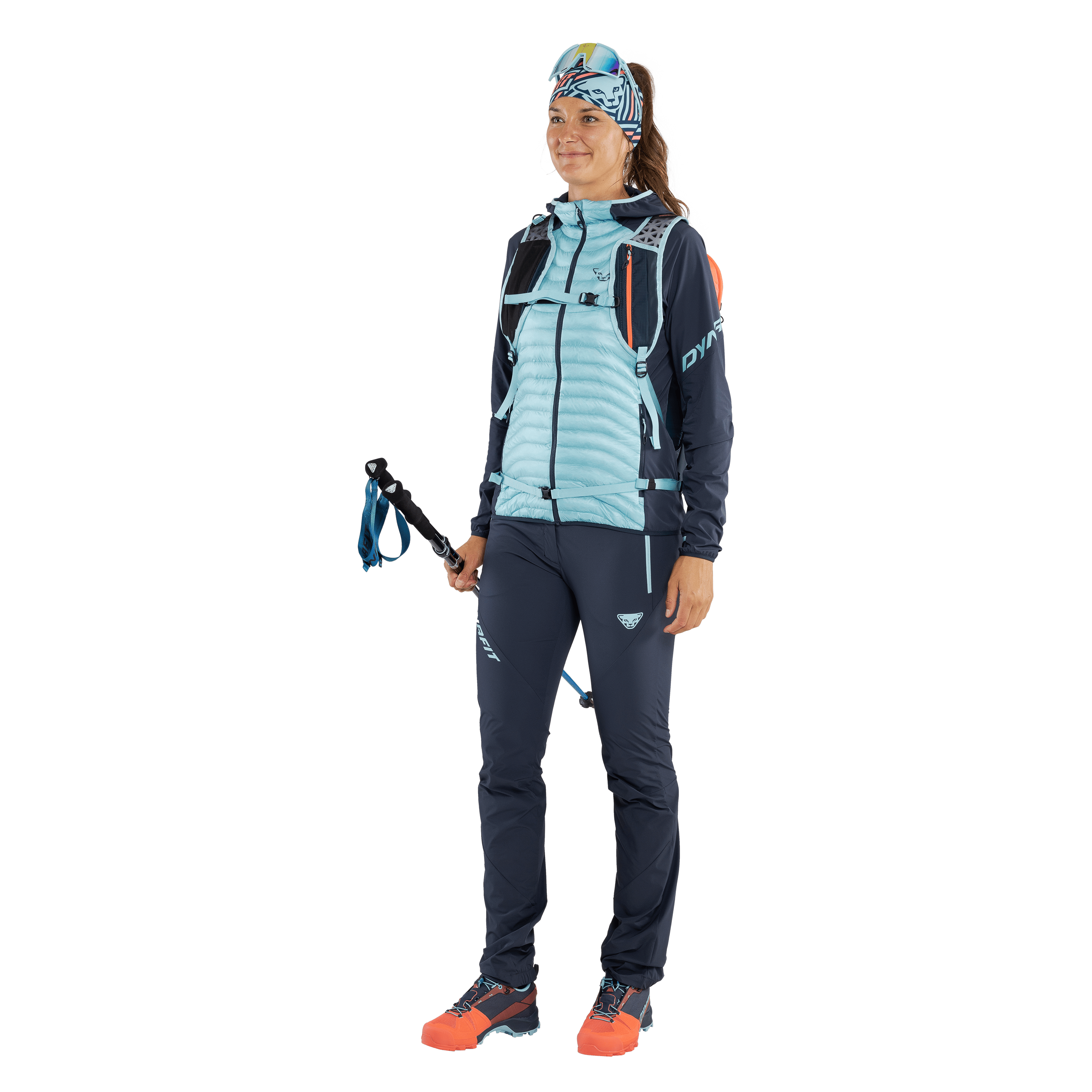 Transalper Light Dynastretch Pants Women on_body image