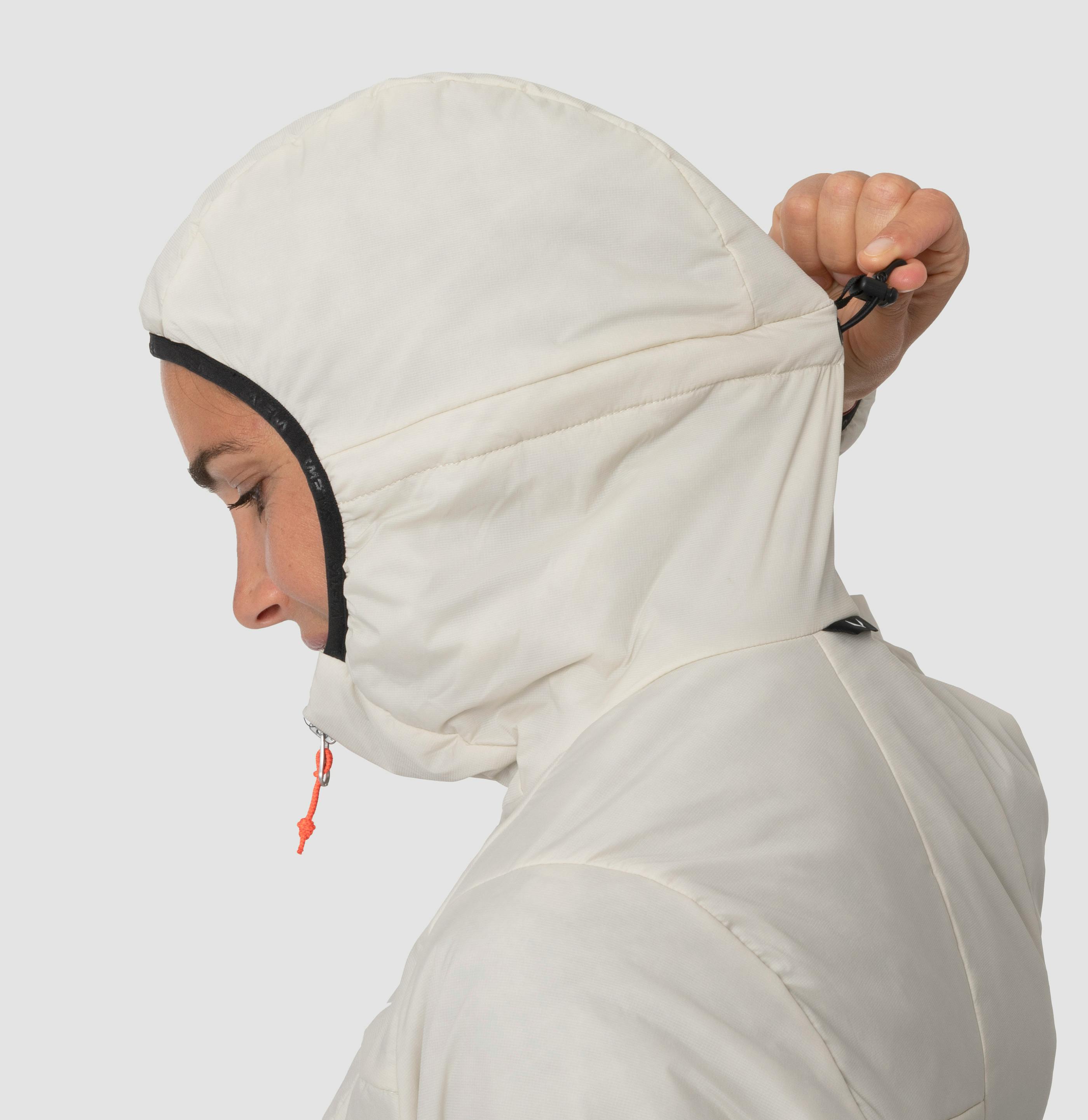 Ortles Tirolwool Responsive Stretch Giacca con Cappuccio Donna tech_detail image