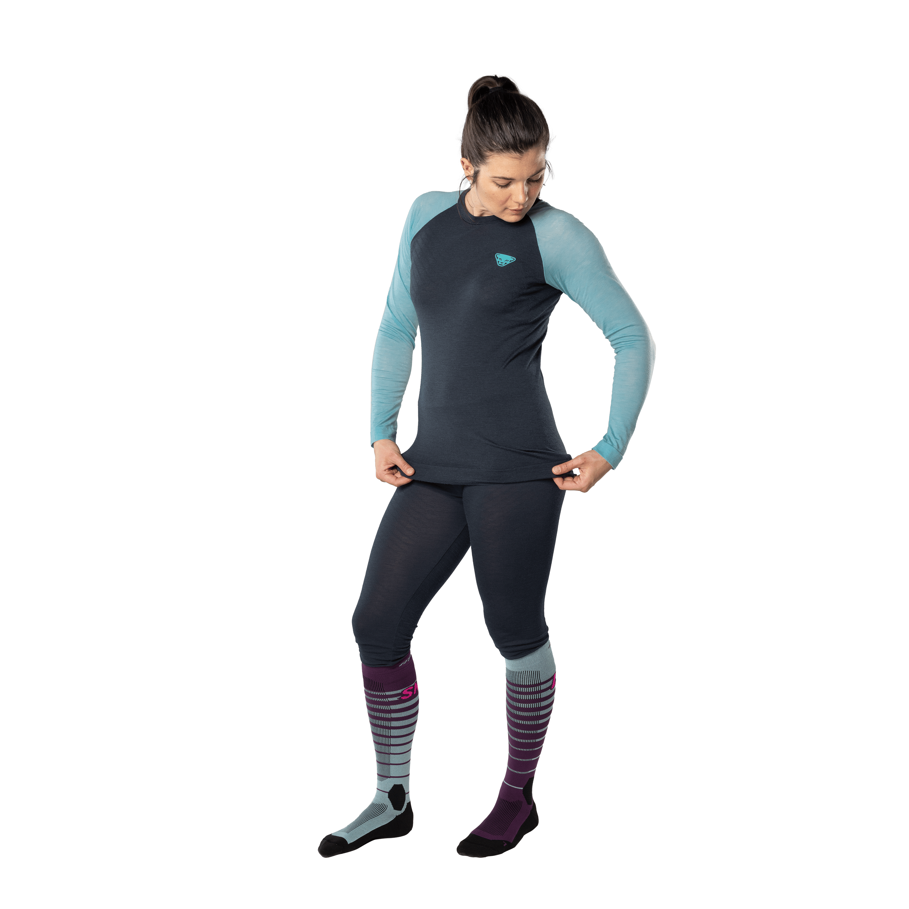 Tour Light Merino Longsleeve Damen on_body image