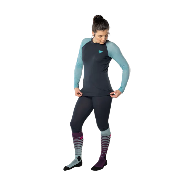 Tour Light Merino Longsleeve Damen on_body image
