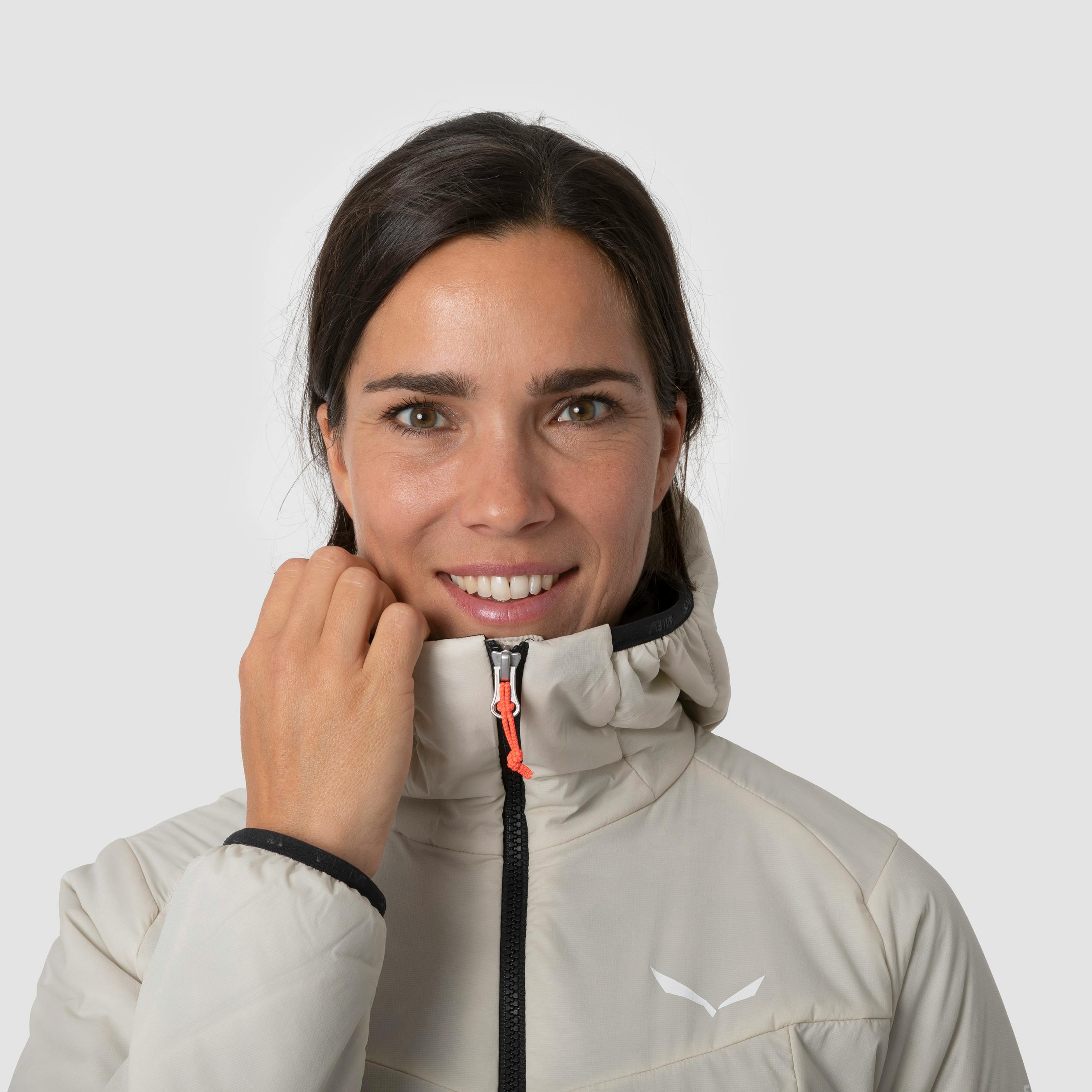 Ortles Tirolwool Responsive Stretch Giacca con Cappuccio Donna tech_detail image