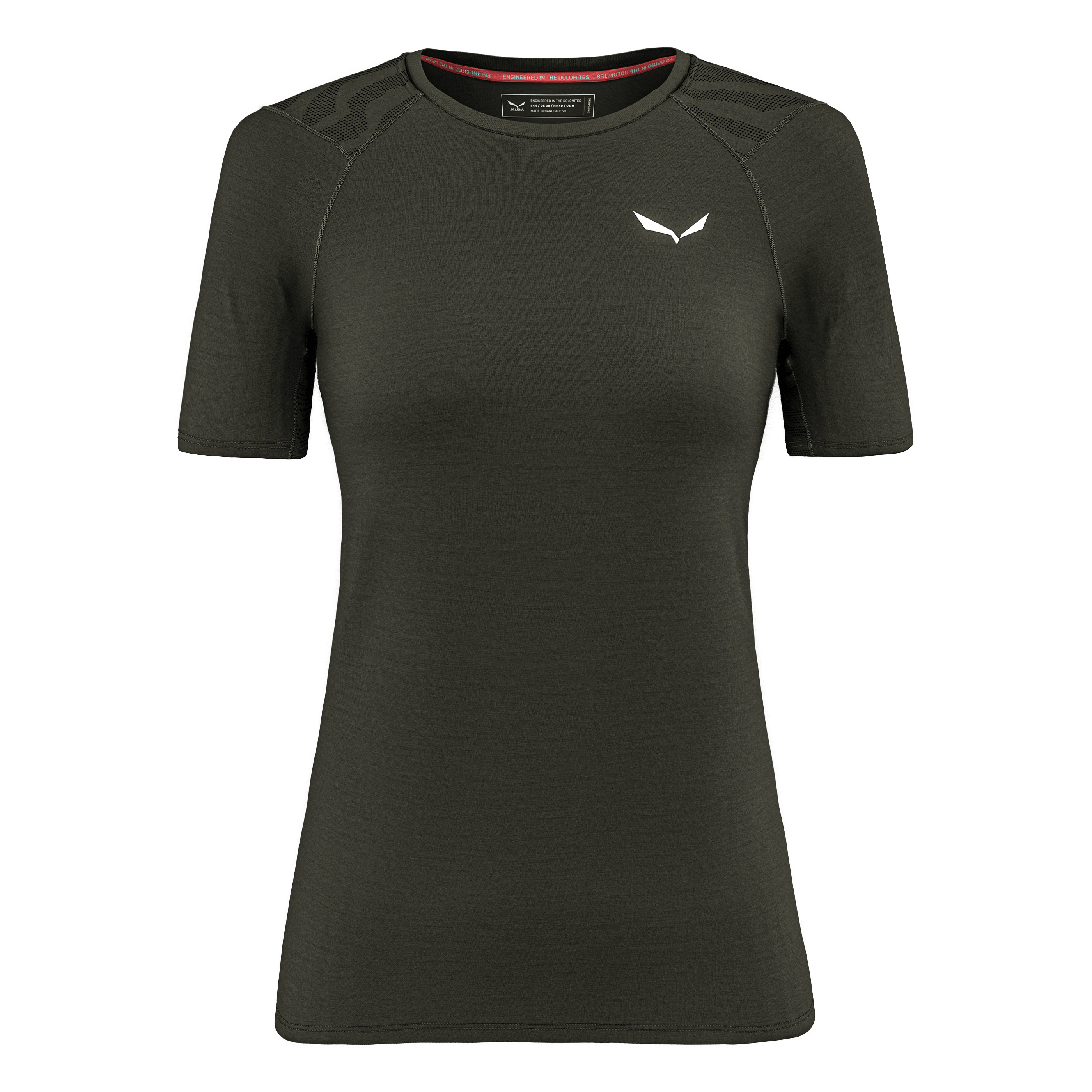 Cristallo Warm Alpine Merino Responsive Maniche Corte  Baselayer Donna still image