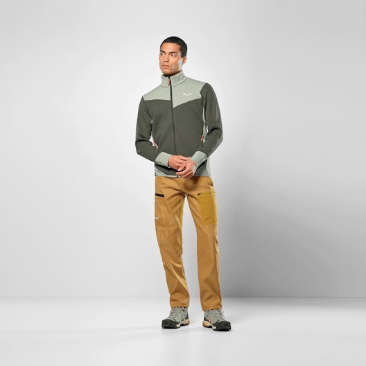 Puez Waffle Hybrid Polarlite Jacket Men on_body image