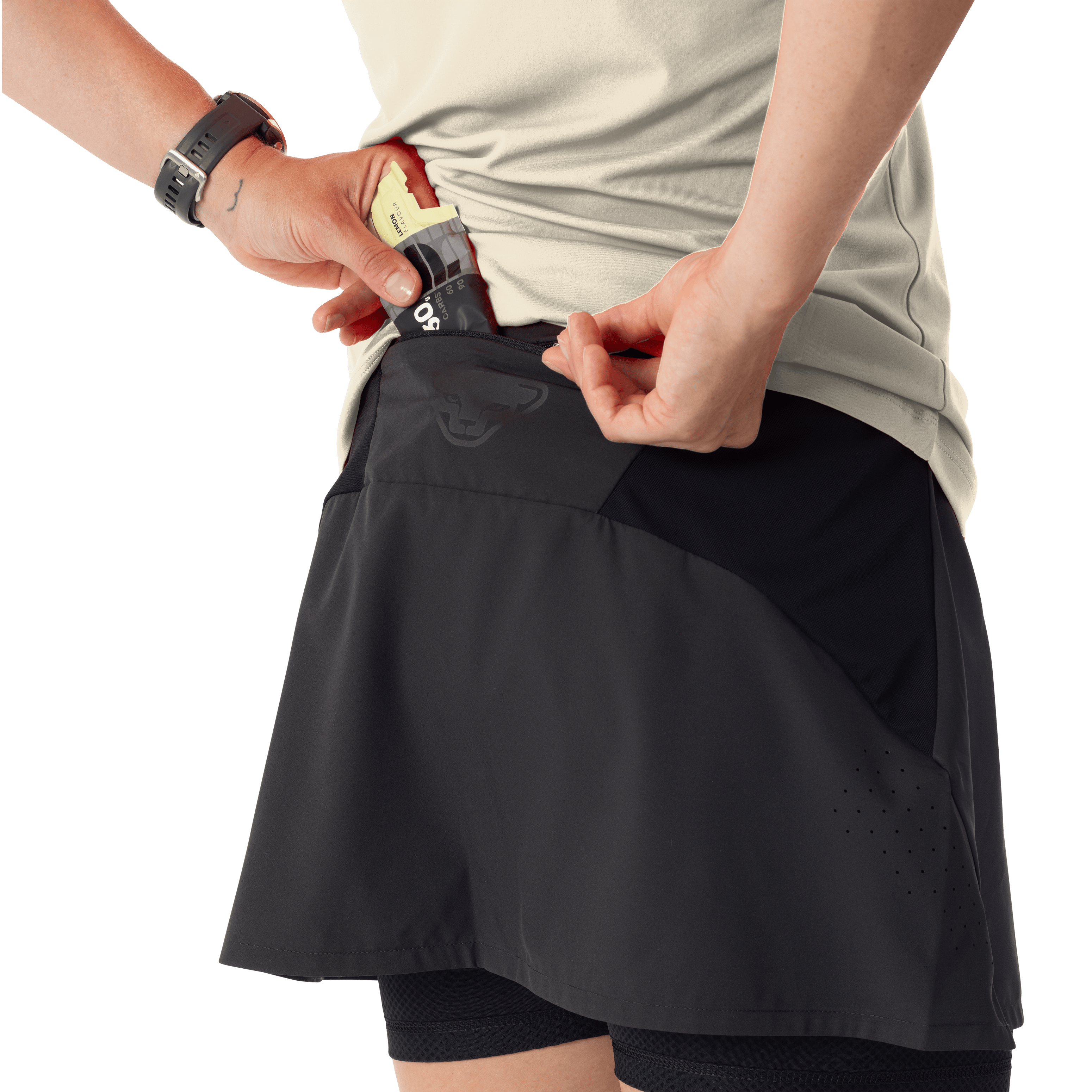 Alpine Pro 2in1 Laufrock Damen tech_detail image