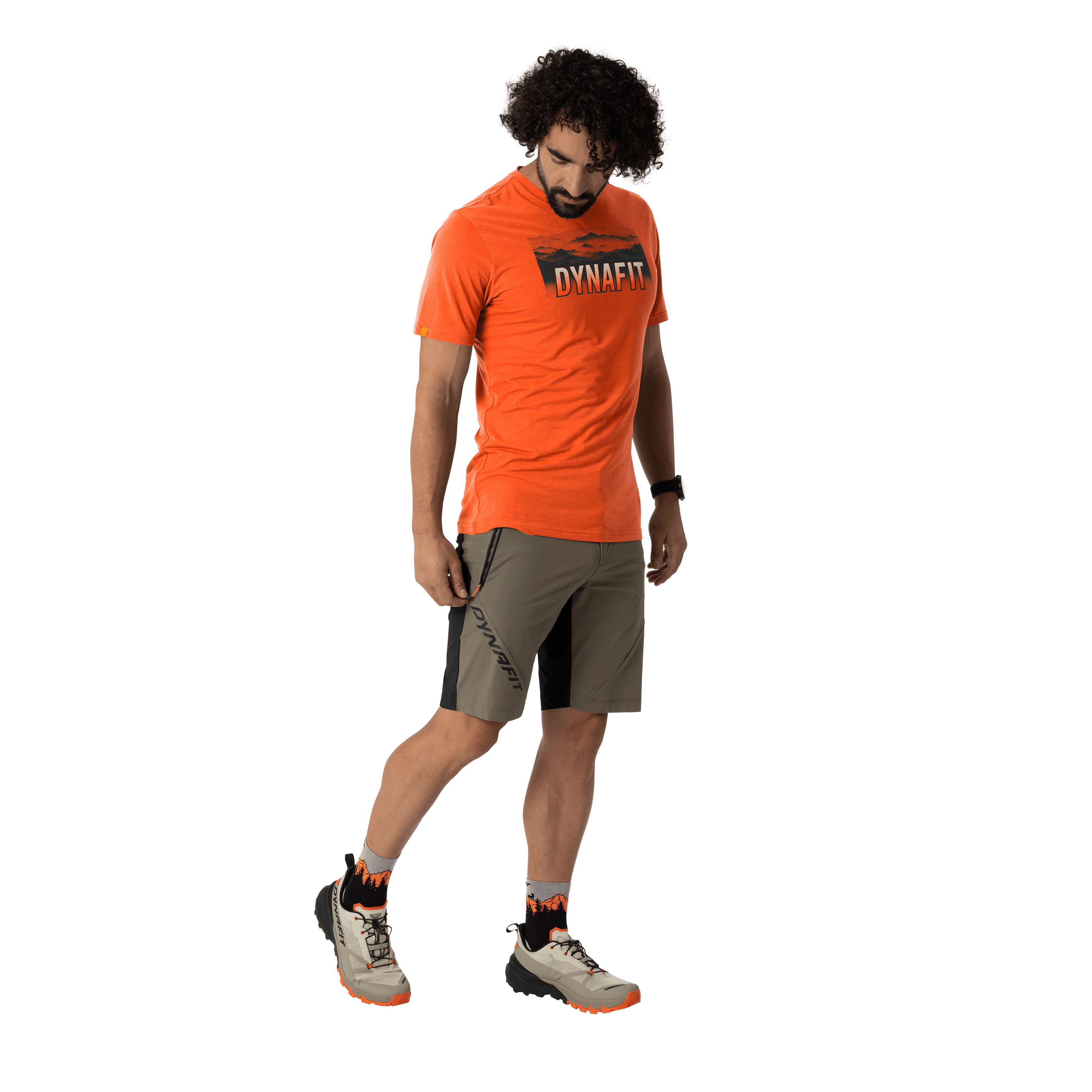 Short Transalper Light Dynastretch uomo on_body image