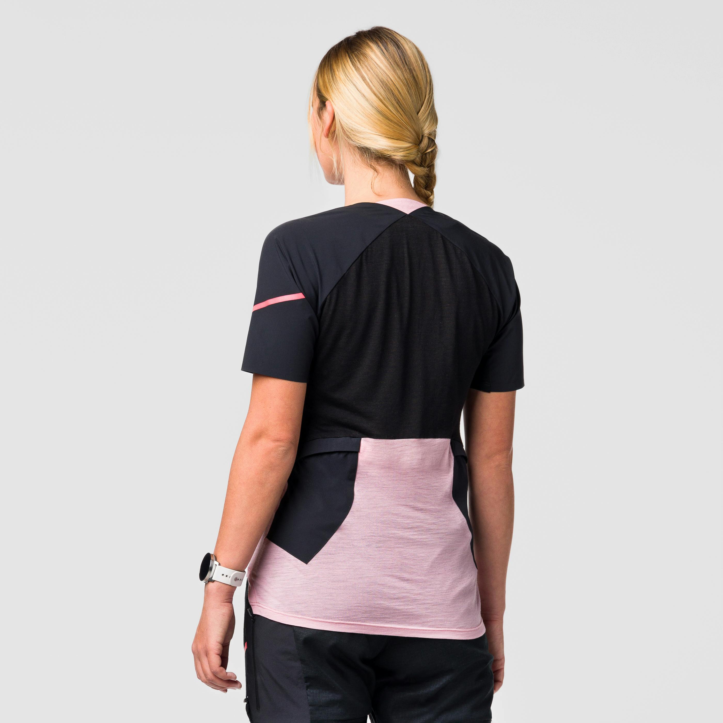 Vento Merino Half Zip T-Shirt Women tech_detail image