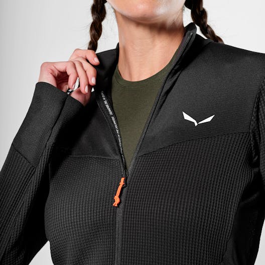 Puez Waffle Hybrid Polarlite Jacket Women tech_detail image