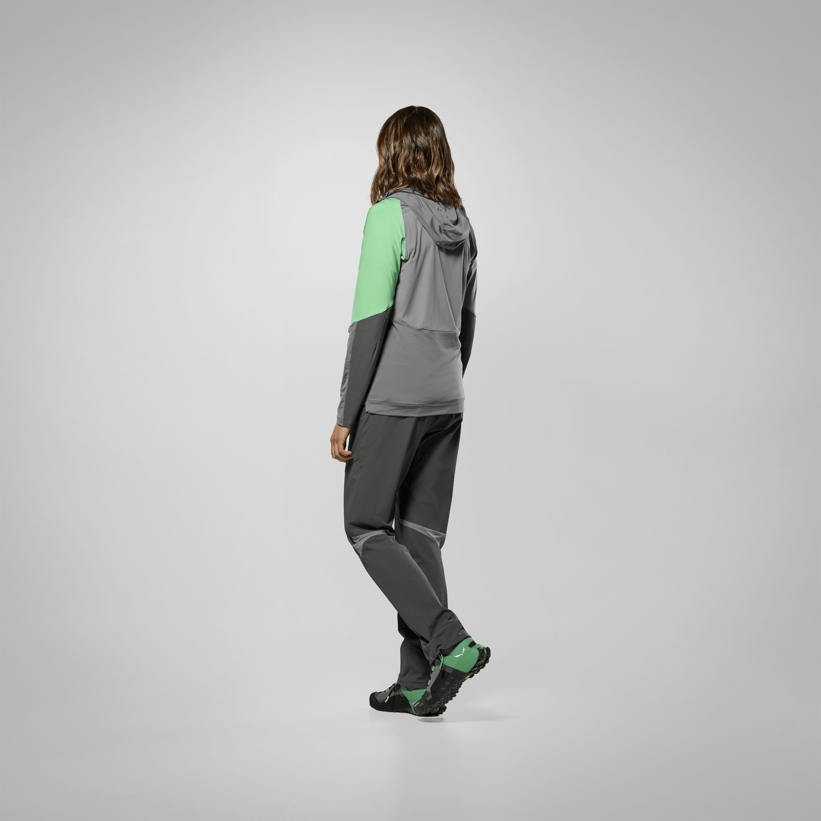 NXT Hybrid Half Zip T-Shirt Damen on_body image