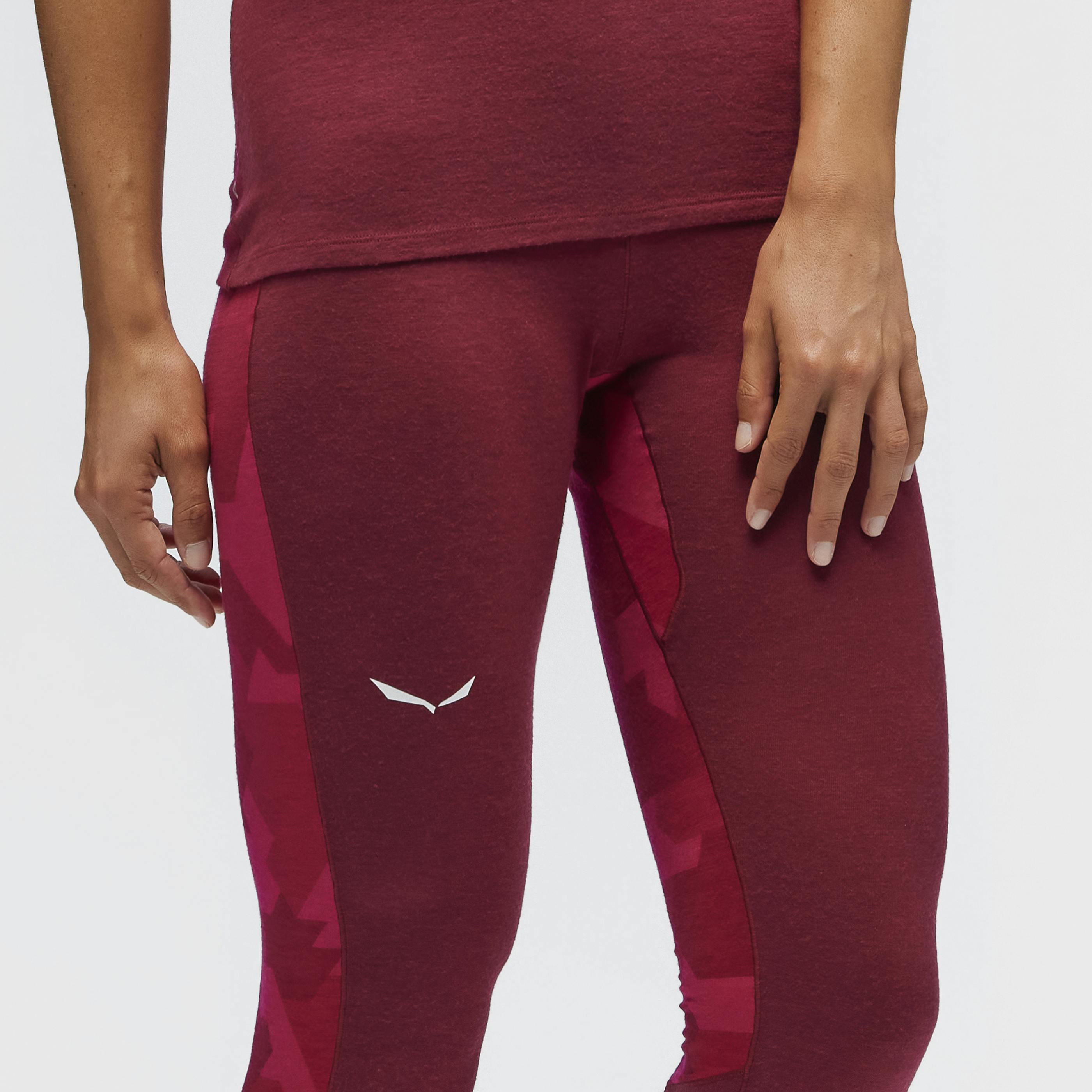 Cristallo Warm Alpine Merino Responsive 3/4 Tight Women  tech_detail image