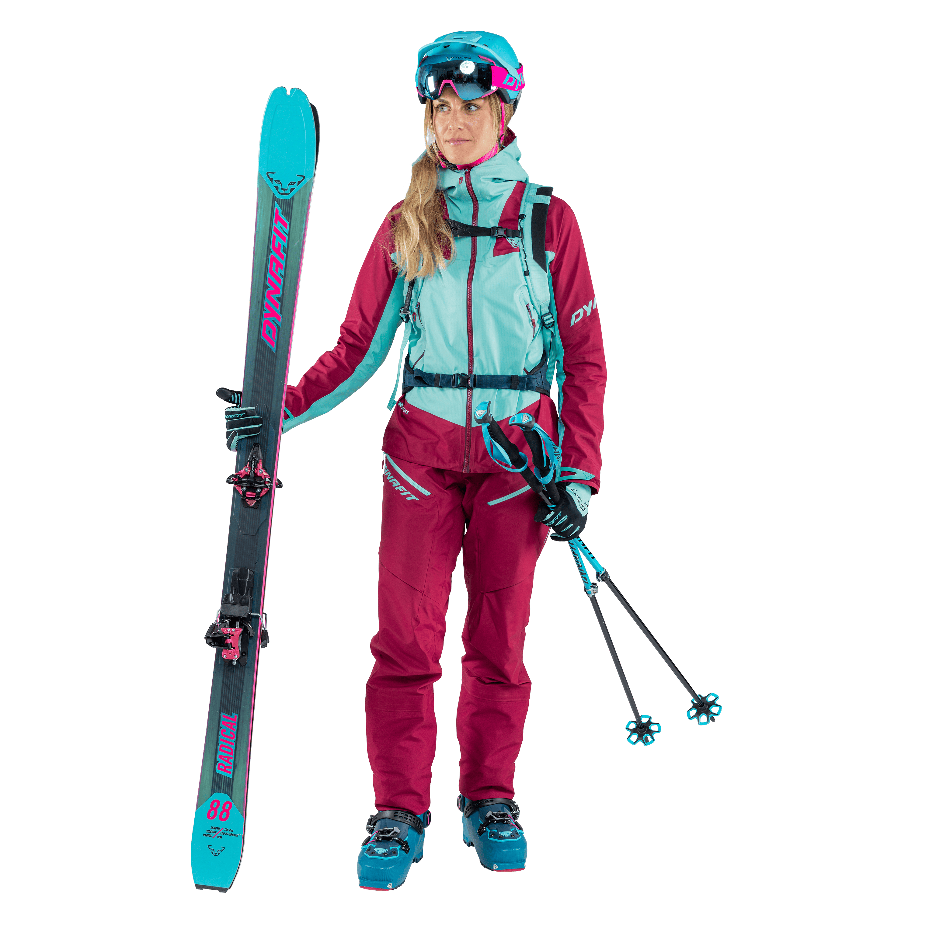 Radical GORE-TEX Pants Women on_body image