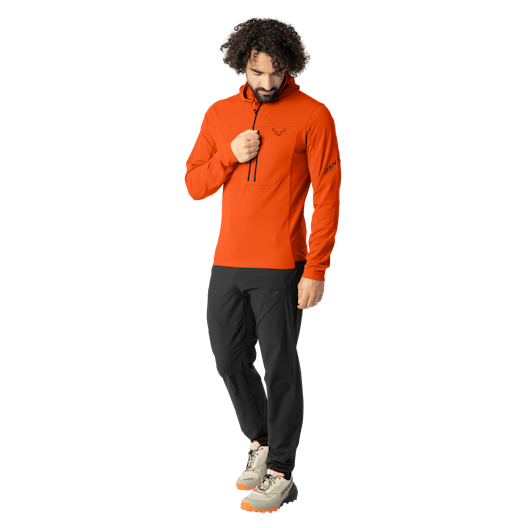 Traverse Thermal 1/2 zip uomo on_body image