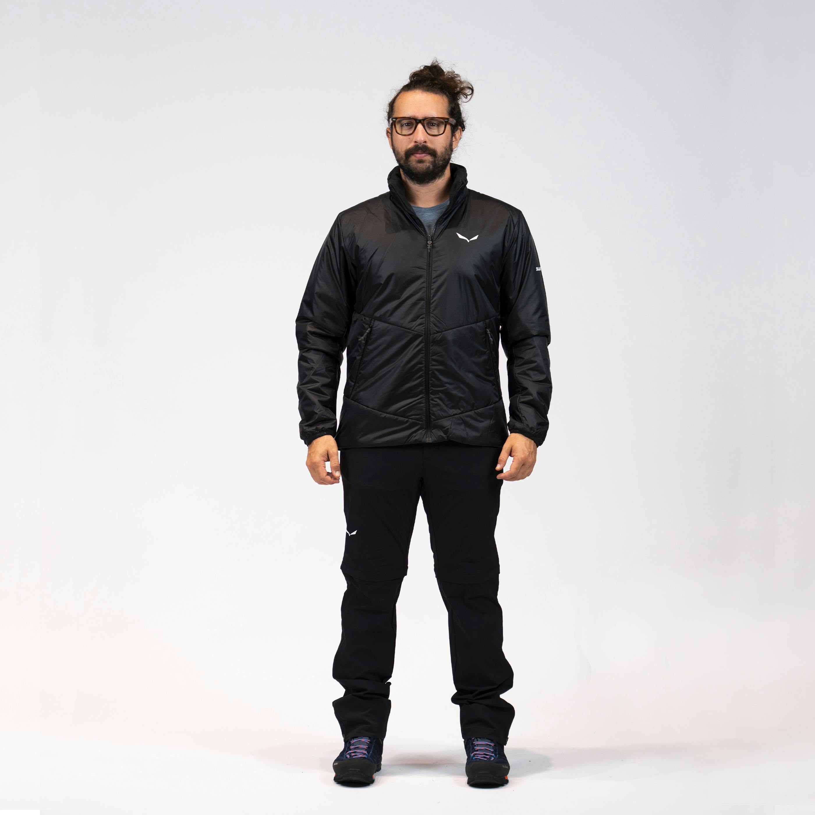 Puez 3 Tirolwool zip-in jacket men  on_body image