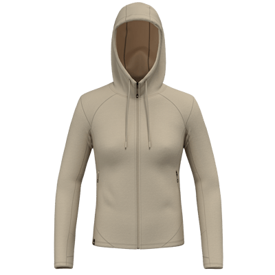 Fanes Merino Giacca Con Cappuccio Donna still image