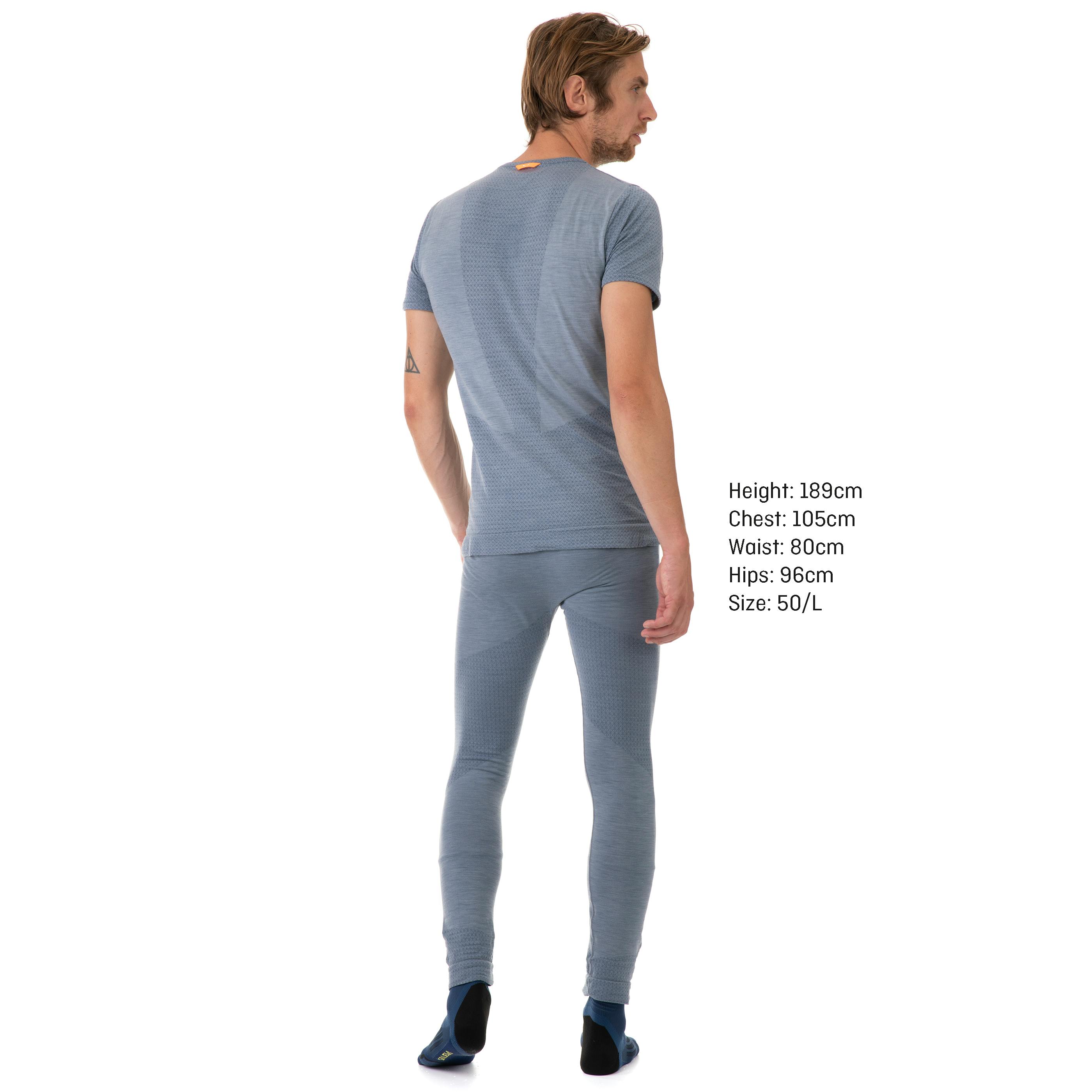 Zebru Responsive Short Sleeve T-Shirt Men on_body image