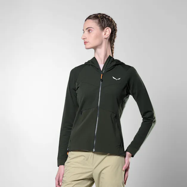 Puez Merino Durastretch Kapuzenjacke Damen hover image