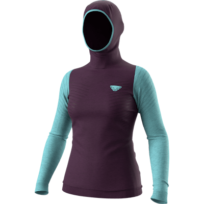 Tigard Merino Kapuzenshirt Langarm Damen still image