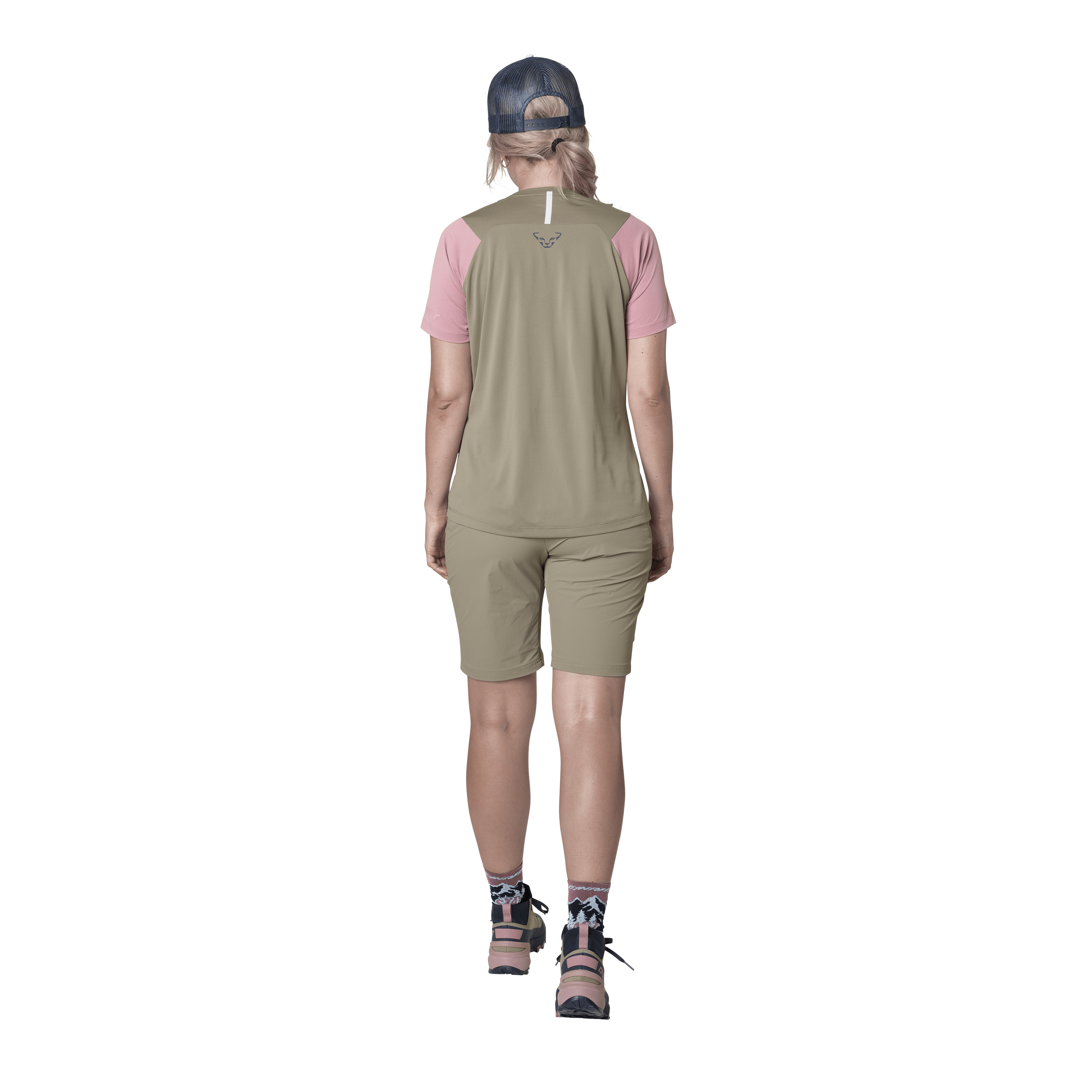 Shorts Transalper Dynastretch da donna perspective_view image