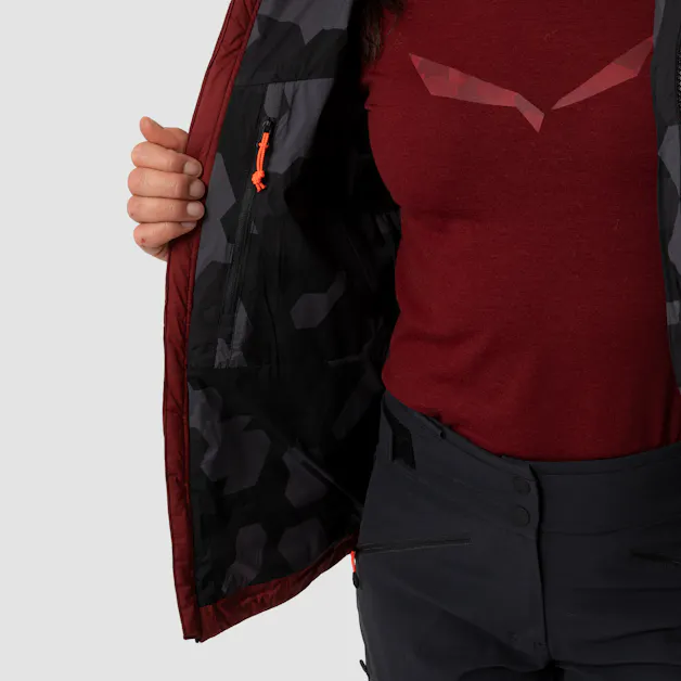 Ortles Tirolwool Responsive Stretch Giacca con Cappuccio Donna tech_detail image