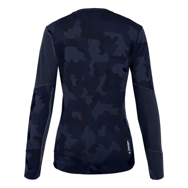 Cristallo Warm Alpine Merino Responsive Langarm Baselayer Damen perspective_view image