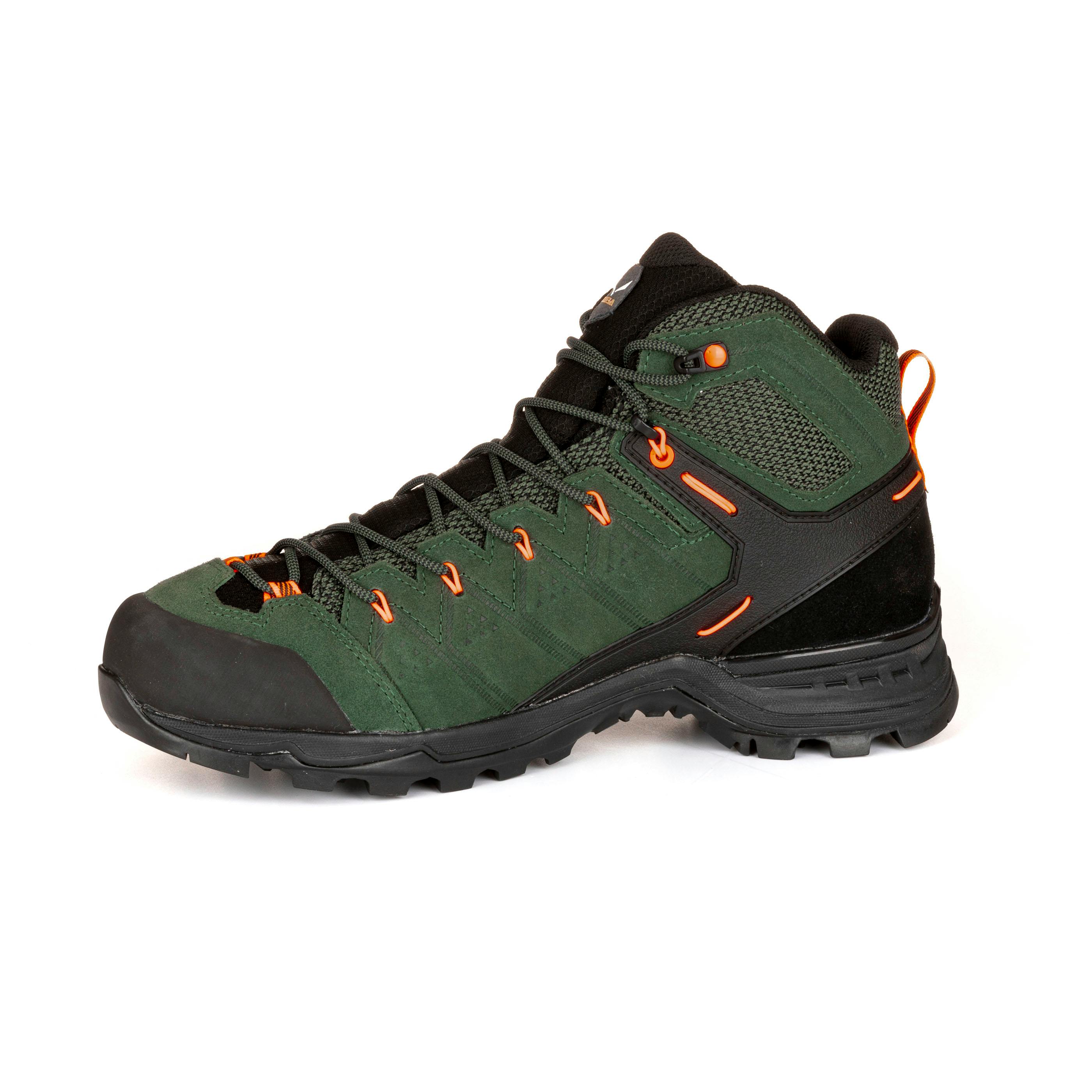 Salewa Alp Mate Mid Men\'s Waterproof Shoe Hiking Boot Black Green Size 12.5 Salewa Alp Mate Mid WP | Shop at GOHUNT main image 3