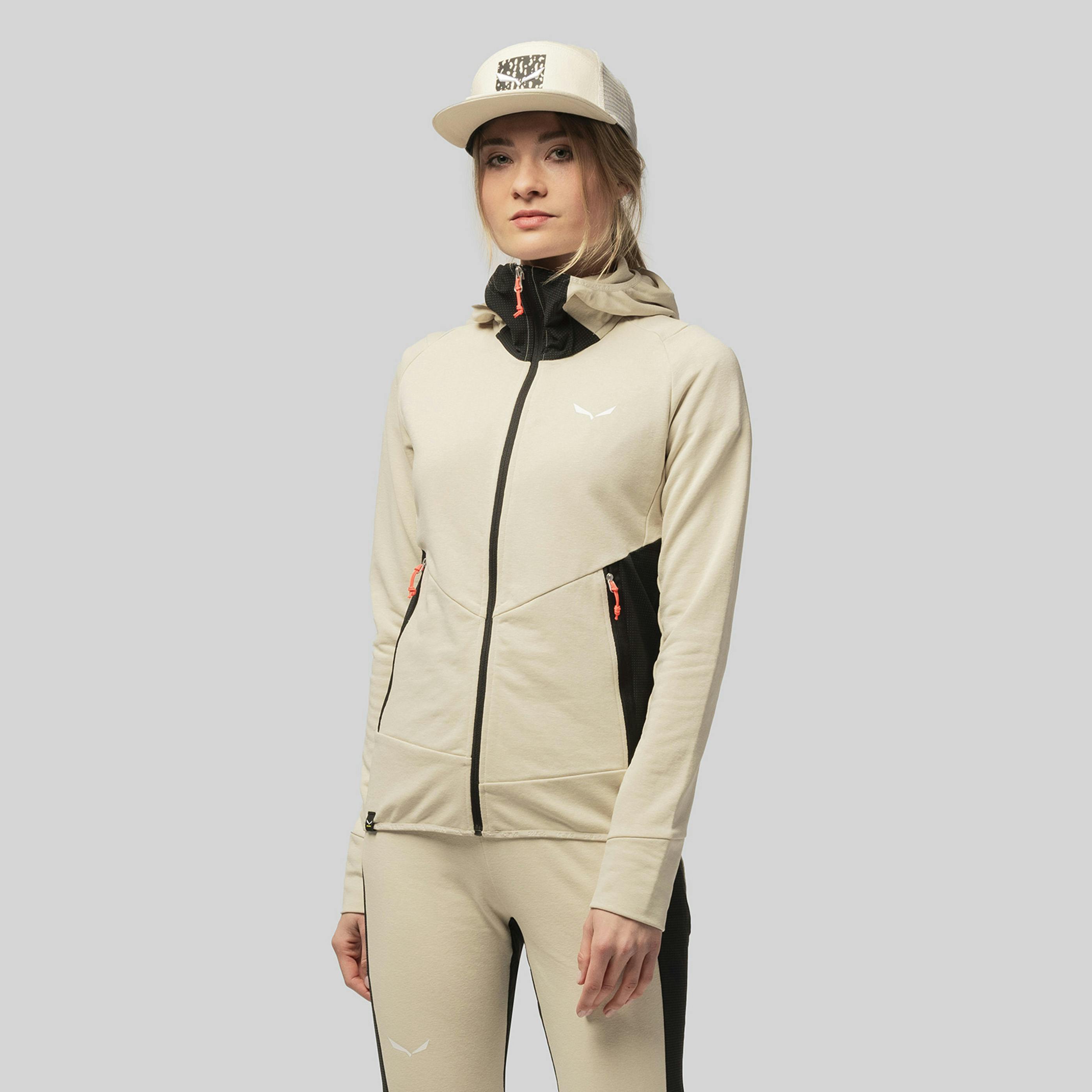 Lavaredo Hemp Sweat Zippé À Capuche Femme hover image