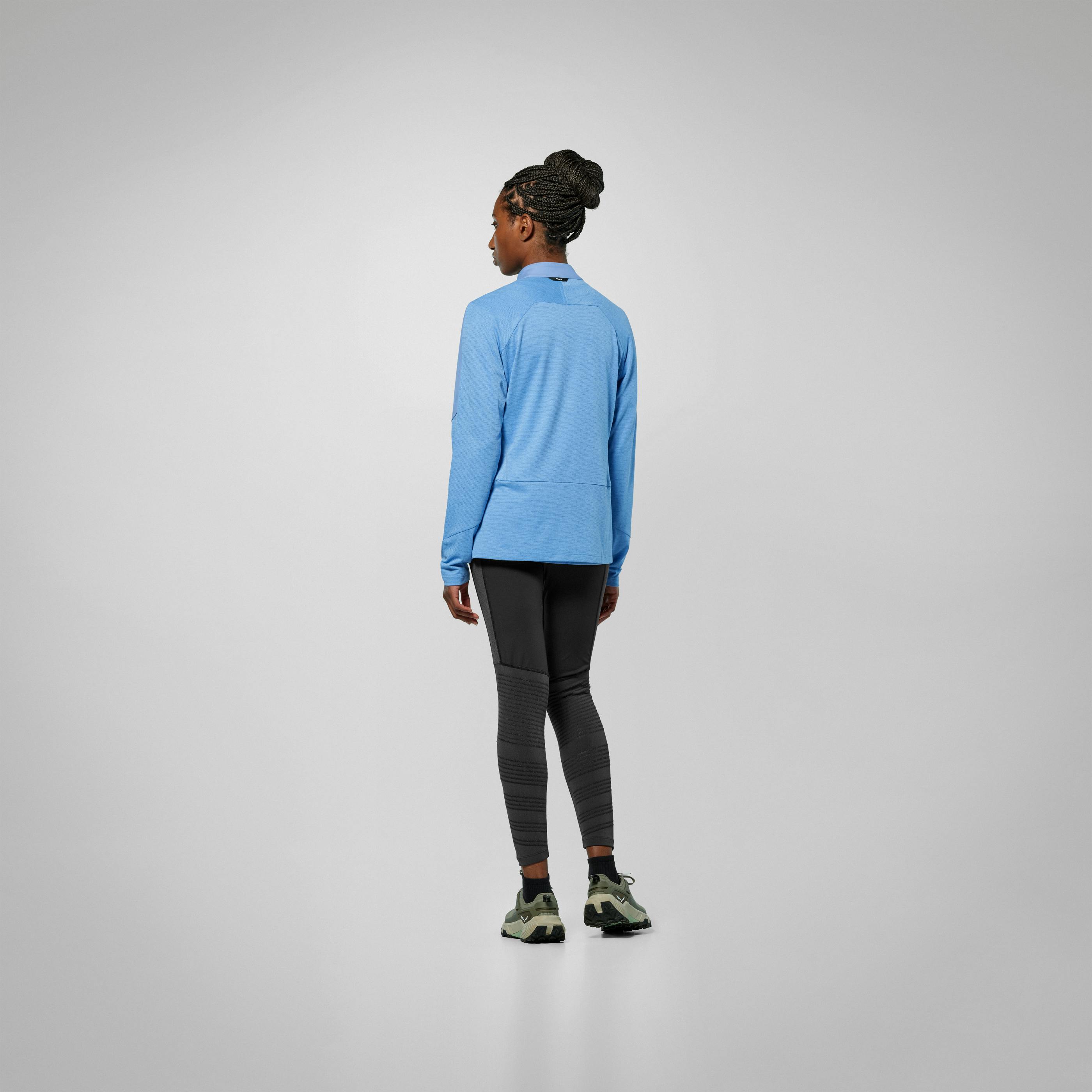 Pedroc Dry'ton Wind Half Zip Langarm Shirt Damen on_body image