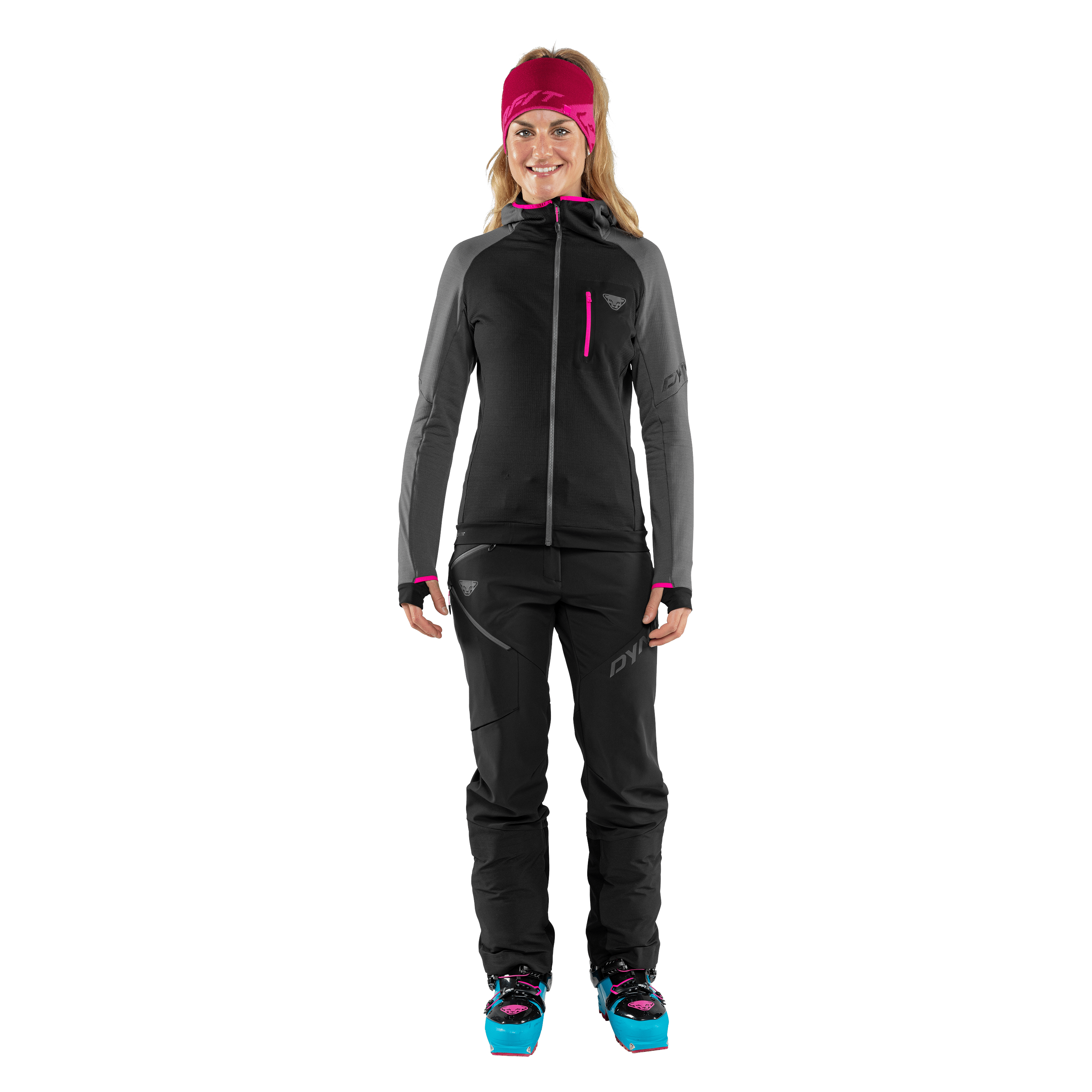 Radical Polartec® Kapuzenjacke Damen on_body image
