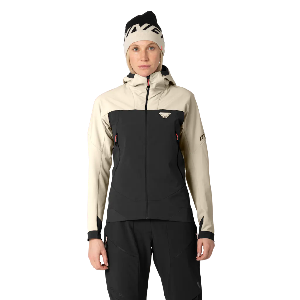 DYNAFIT - Ridge Thermal Kapuzenjacke Damen - Beige (Gr.: 34)