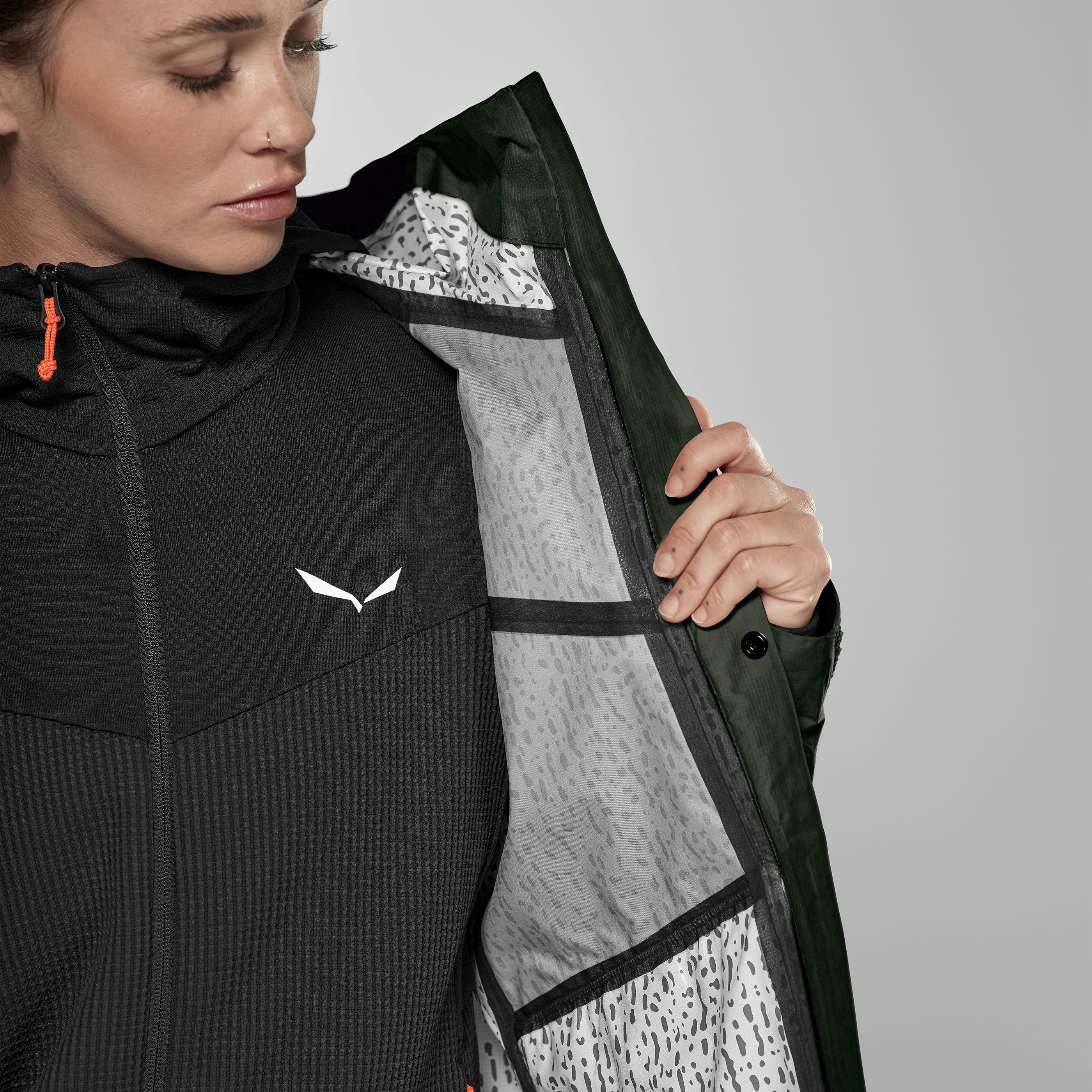 Puez Powertex Hybrid Giacca Donna tech_detail image