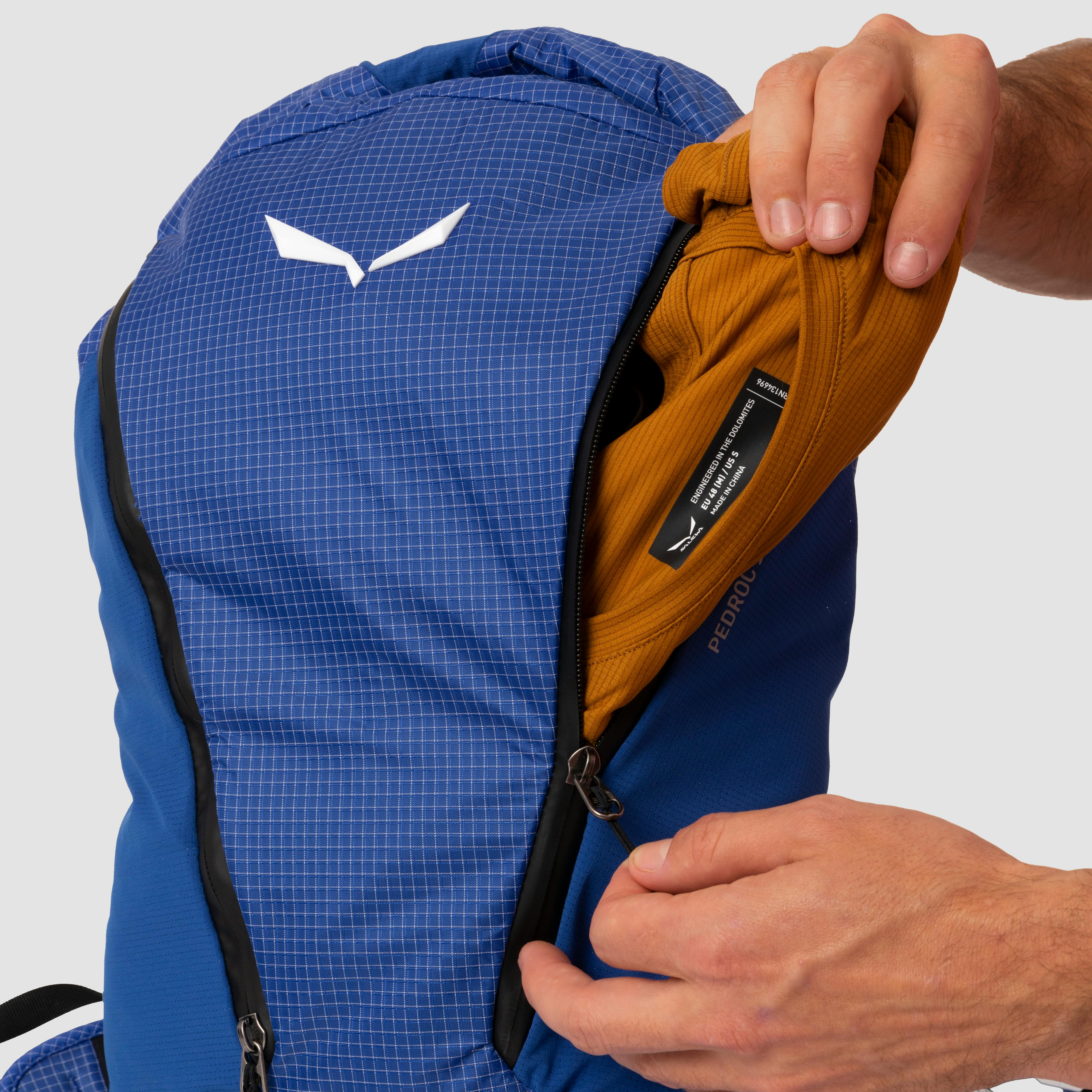 SALEWA PUEZ 32+5L W BP BLACK OUT/OATMEAL - Sac à dos randonnée