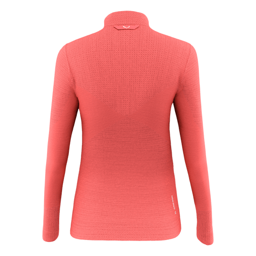 Zebru Responsive Mezza Zip Maglietta Donna perspective_view image