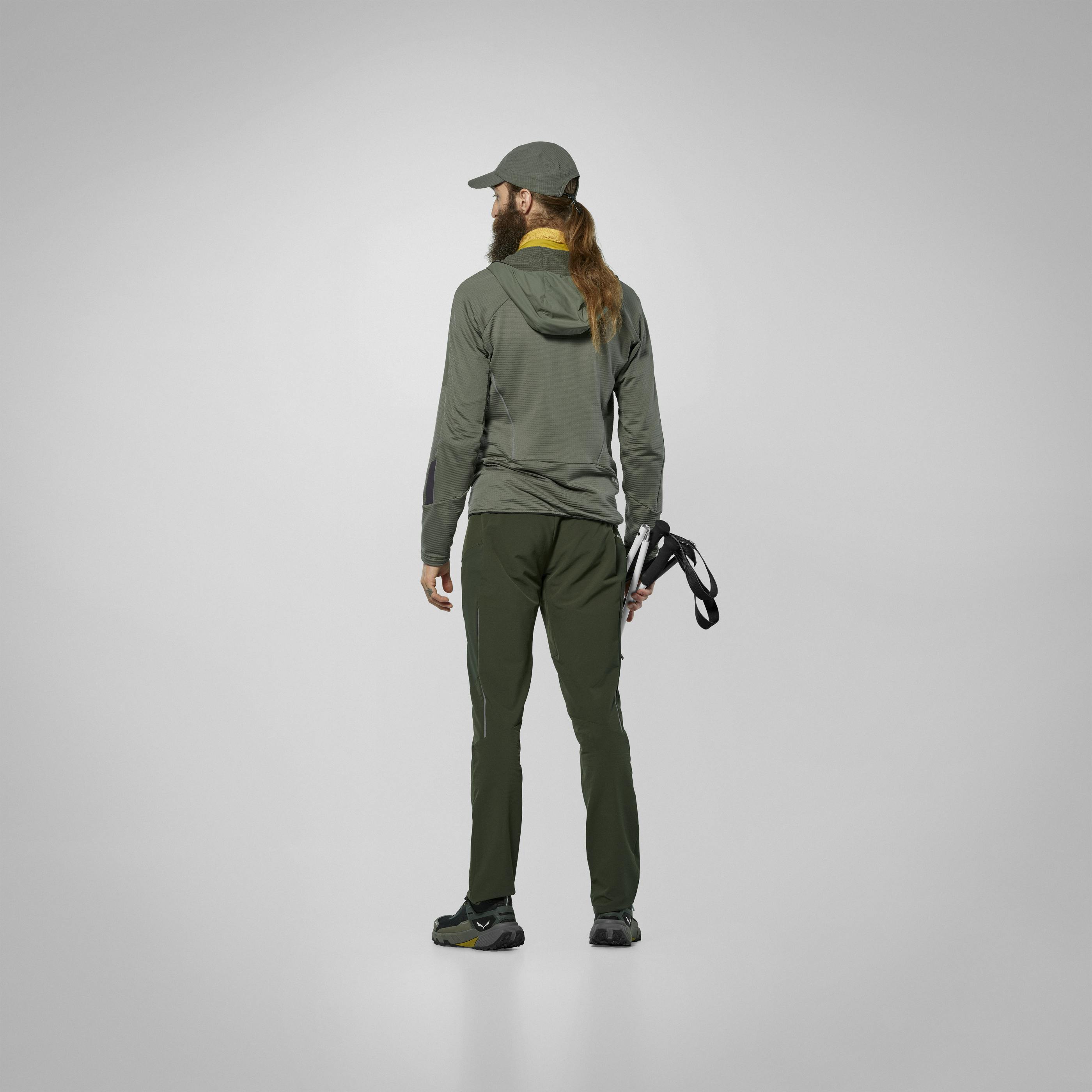 Pedroc Wind Pile con Cappuccio Uomo on_body image