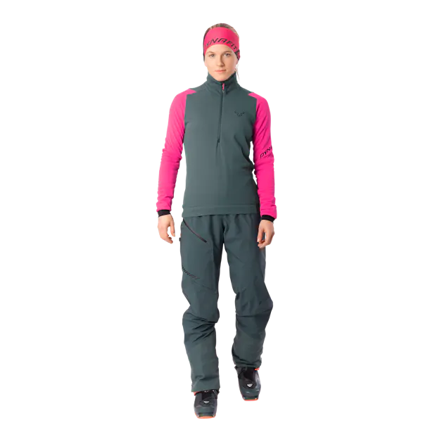 Blacklight Thermal 1/2 Zip Damen on_body image