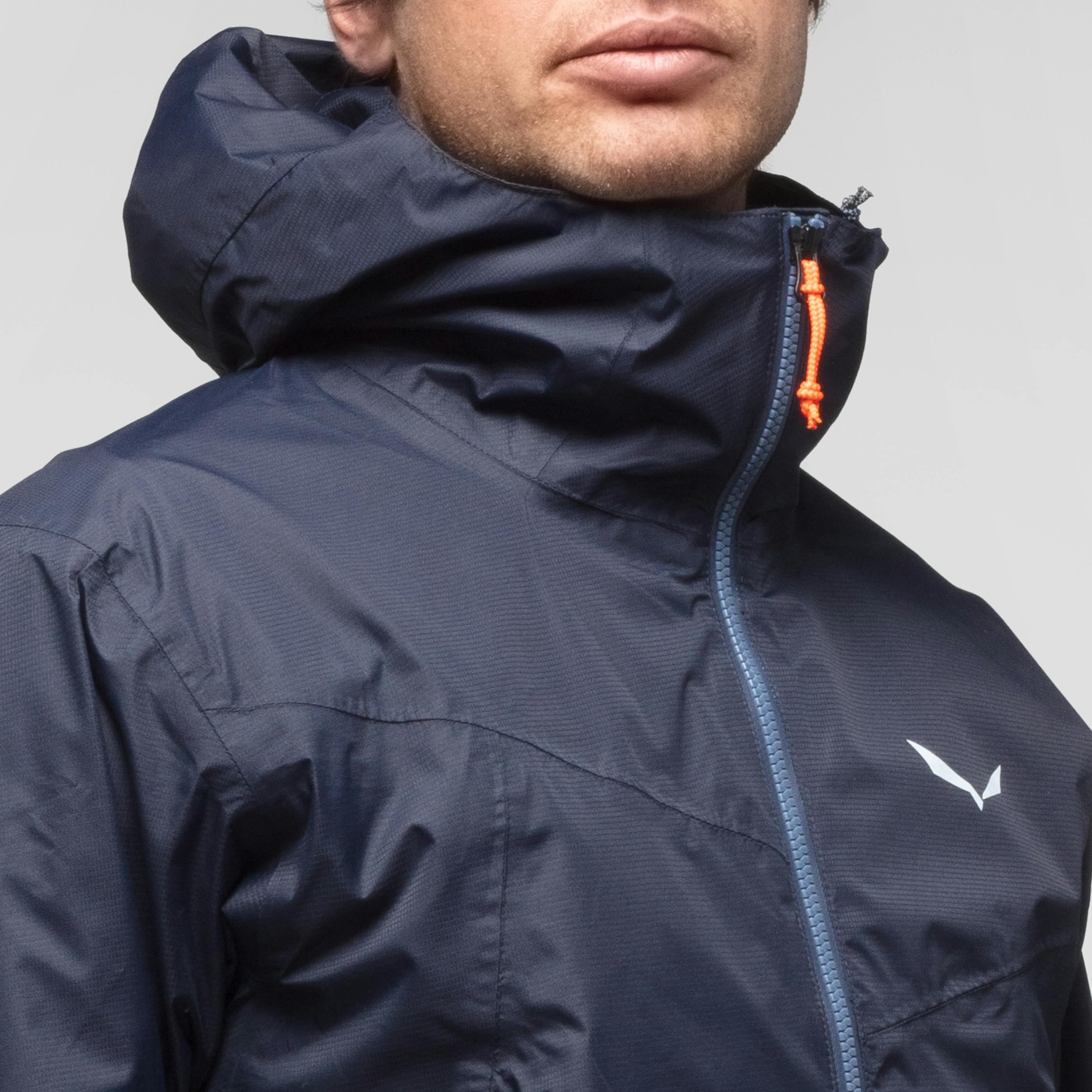 Puez Clastic 2 Powertex Hardshell Men's Jacket on_body image