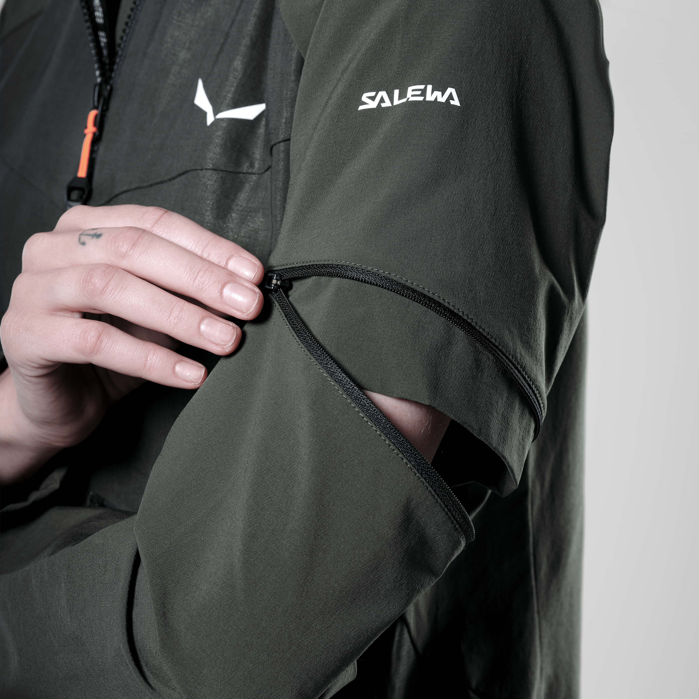 Puez Hemp Durastretch Hybrid 2 in 1 Jacke Damen tech_detail image