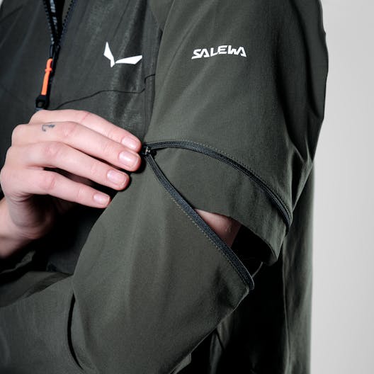 Puez Hemp Durastretch Hybrid 2 in 1 Jacke Damen tech_detail image